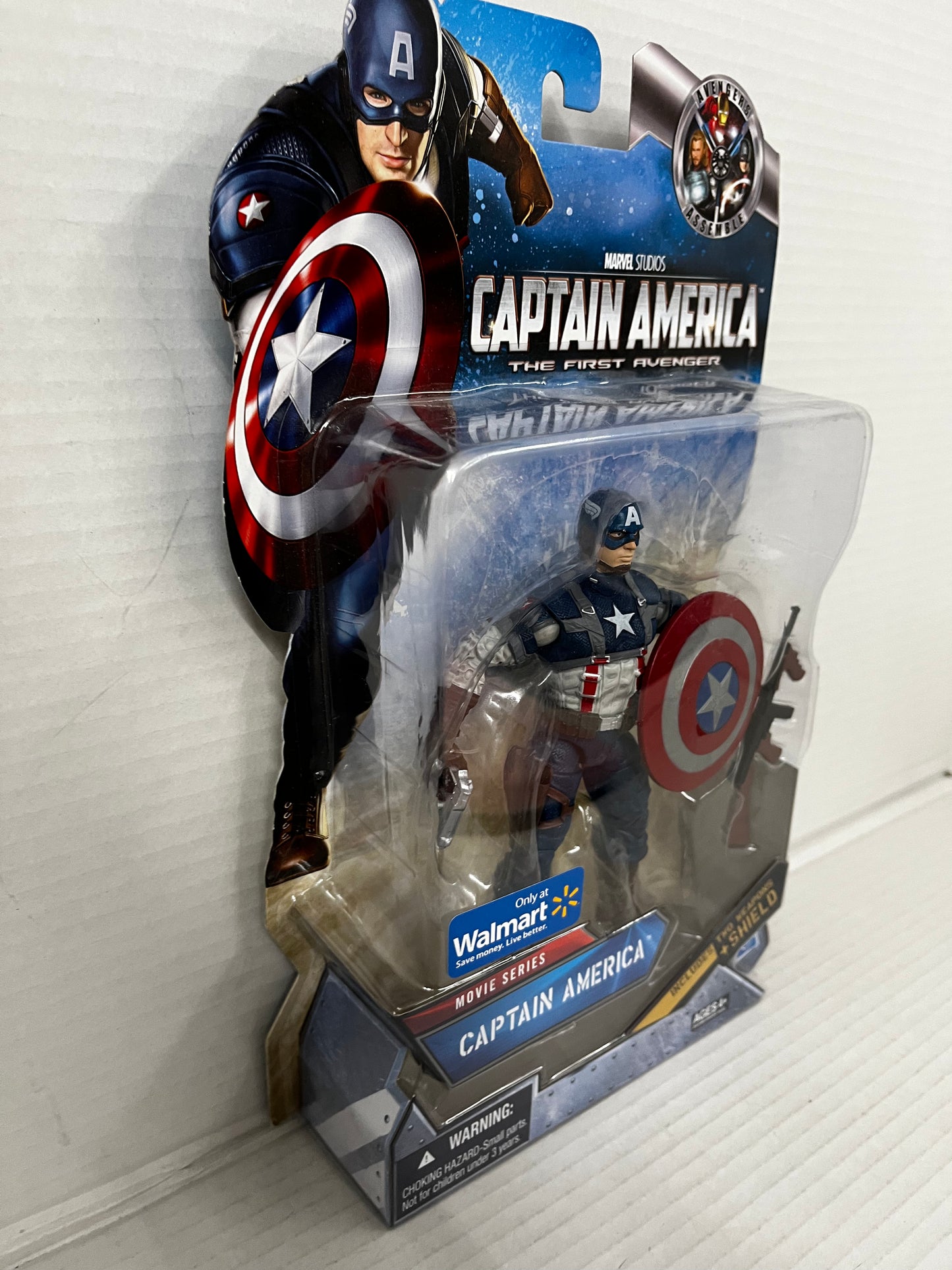 Marvel Studios Captain America The First Avenger Action Figure Walmart Exclusive
