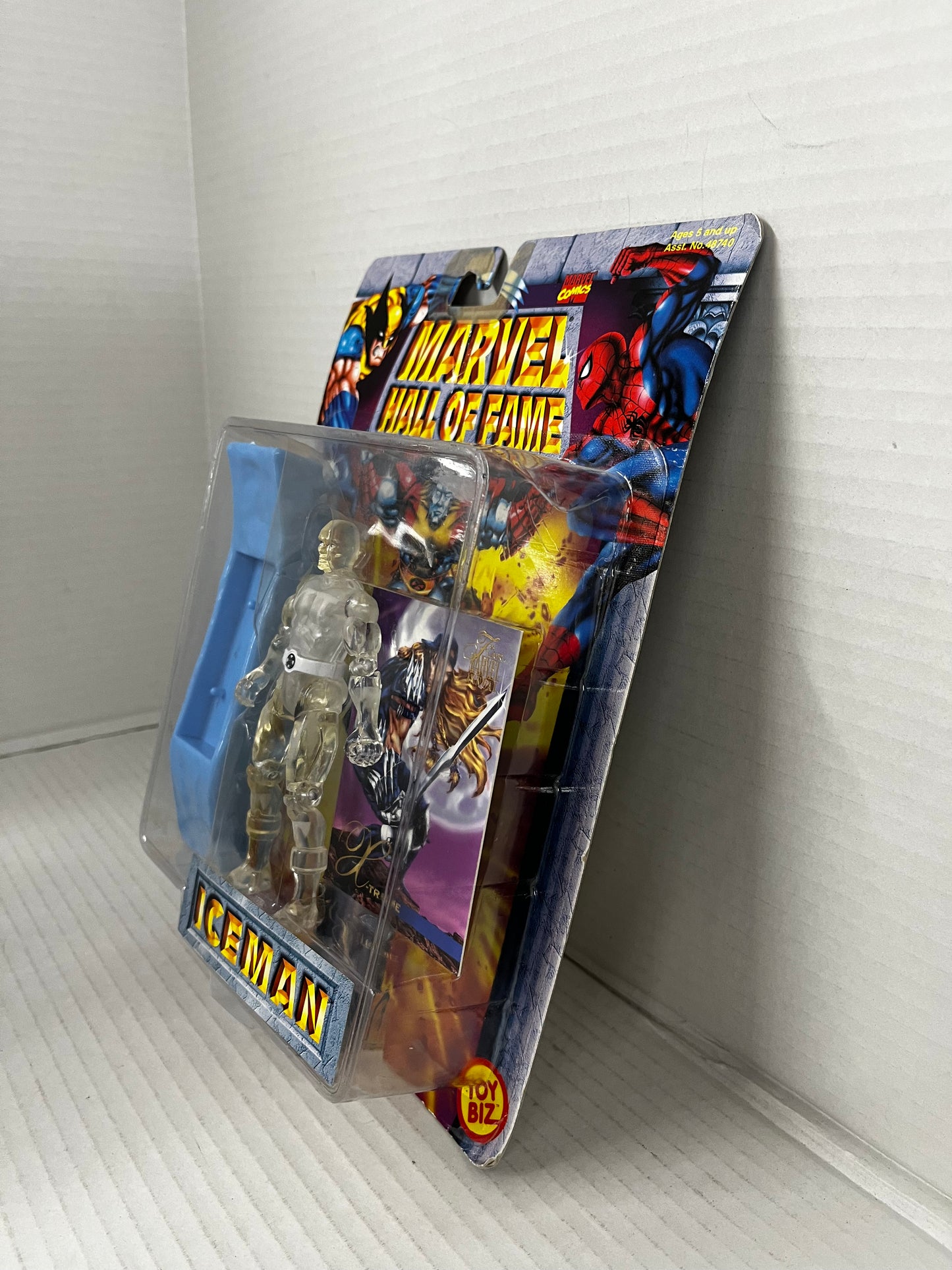 Vintage Toybiz Marvel ICEMAN Action Figure 1996 Avengers X-MEN 97 animated toy