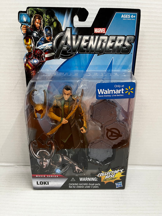 Hasbro Marvel Avengers Movie Series Loki Action Figure Walmart Exclusive 2011