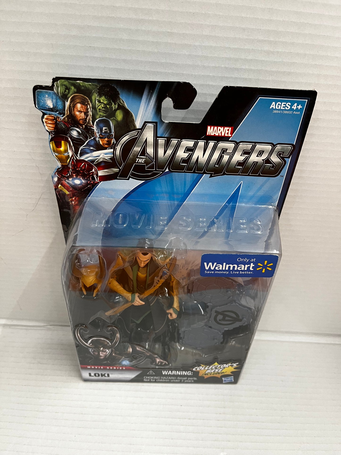 Hasbro Marvel Avengers Movie Series Loki Action Figure Walmart Exclusive 2011