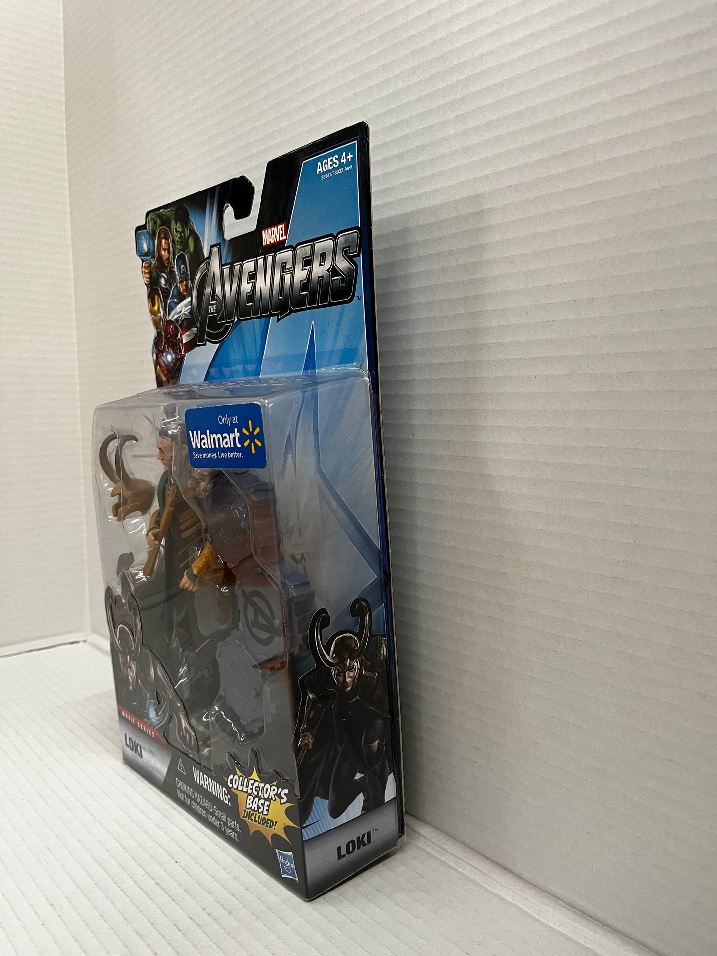 Hasbro Marvel Avengers Movie Series Loki Action Figure Walmart Exclusive 2011