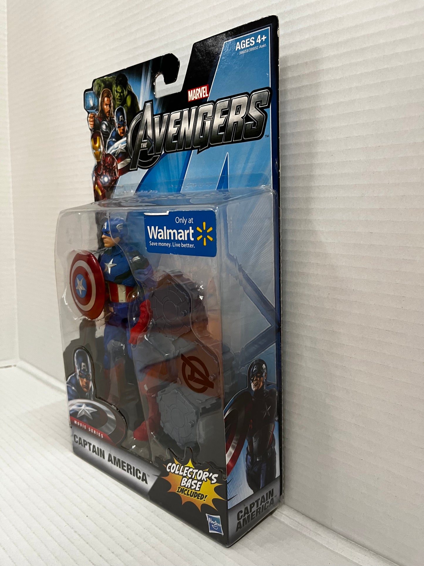 2011 Marvel The Avengers CAPTAIN AMERICA Movie Series Walmart Exclusive *NIB*