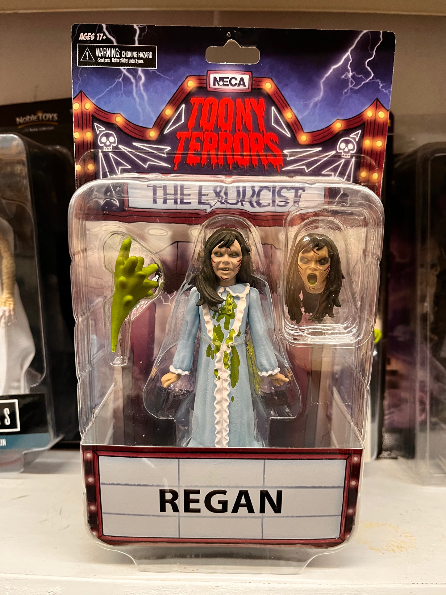 NECA Toony Terrors The Exorcist Regan 6 inch Action Figure Horror Brand New
