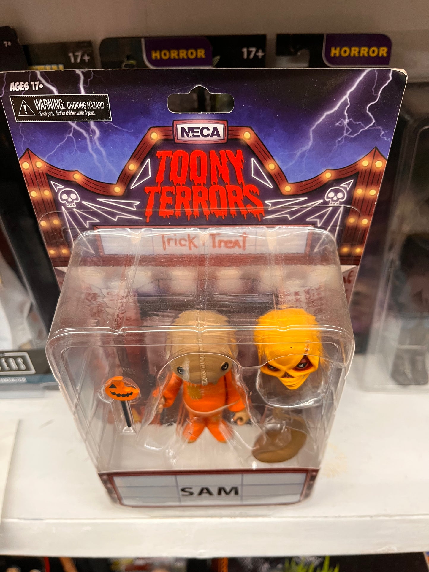 NECA Toony Terrors Trick 'r Treat Sam 6 in Action Horror Figure New