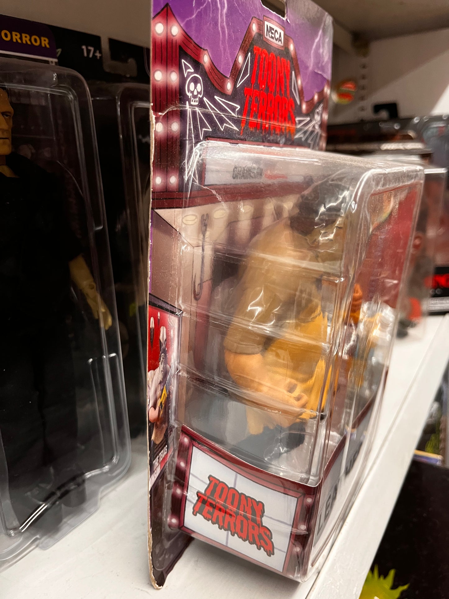 Leatherface Texas Chainsaw Massacre Toony Terrors 6" Figure Series 2 NECA - New!