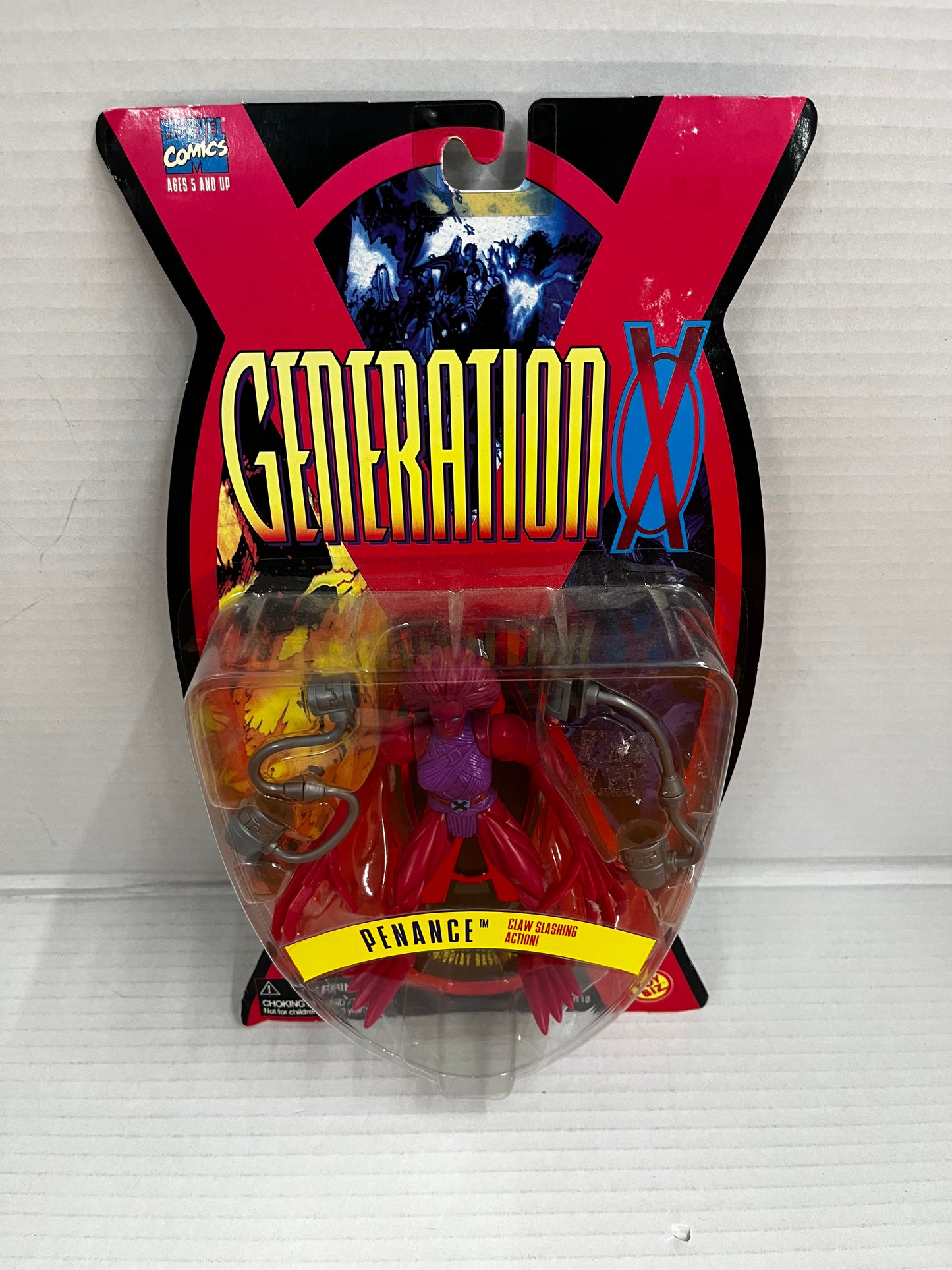 Vintage 1995 Toy Biz Marvel X-Men Generation X Penance 5" Action Figure