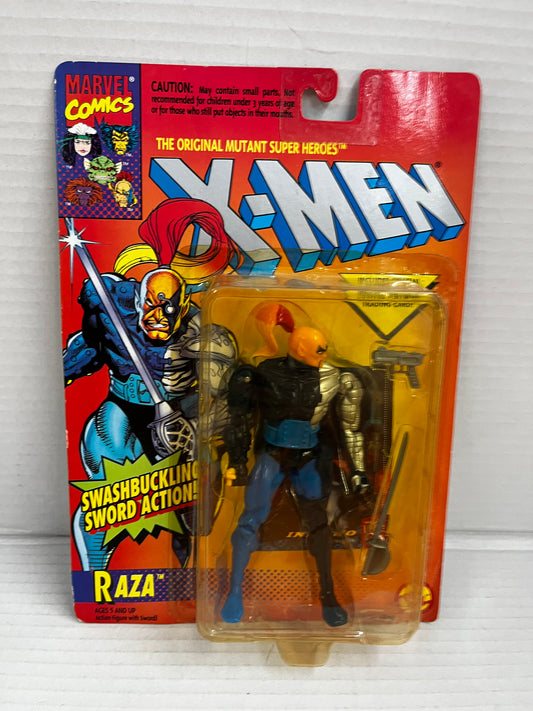 ToyBiz Marvel X-Men Raza 1994 5" Vintage Action Figure Uncanny New Sealed