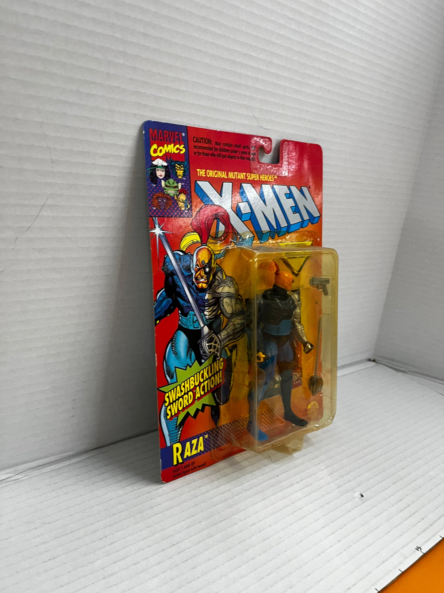 ToyBiz Marvel X-Men Raza 1994 5" Vintage Action Figure Uncanny New Sealed
