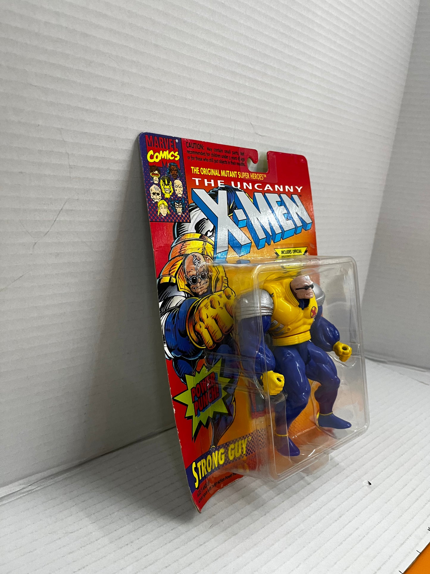 Strong Guy Power Punch The Uncanny X-Men Marvel Comics 1993 Toy Biz NEW MOSC
