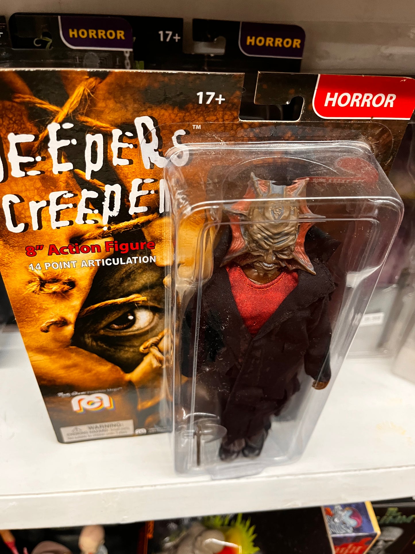 Mego Monsters Jeepers Creepers The Creeper 8 inch Action Figure Sealed