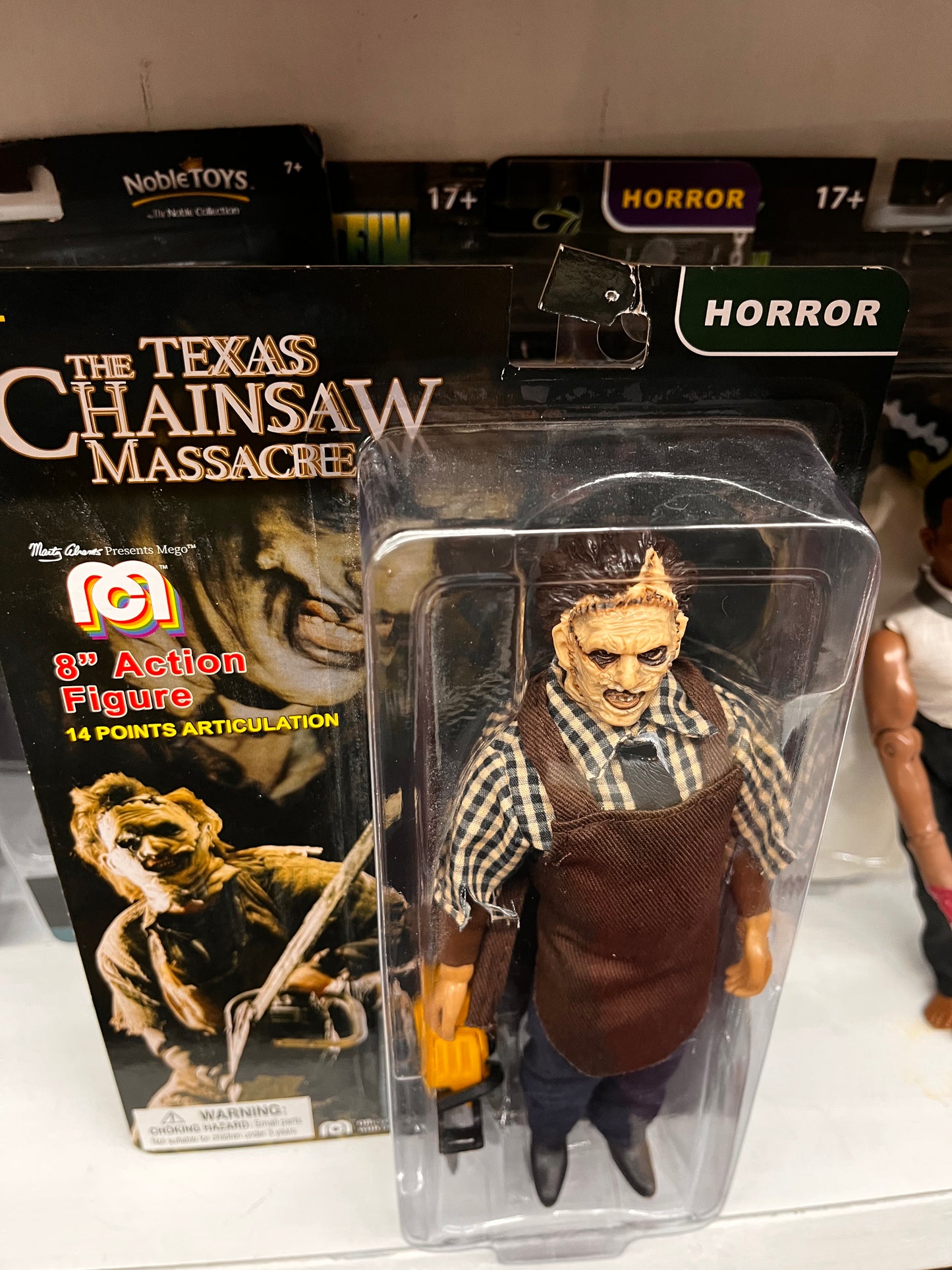 MEGO Horror Series - Texas Chainsaw Massacre Leatherface - 8" Action Figure NEW