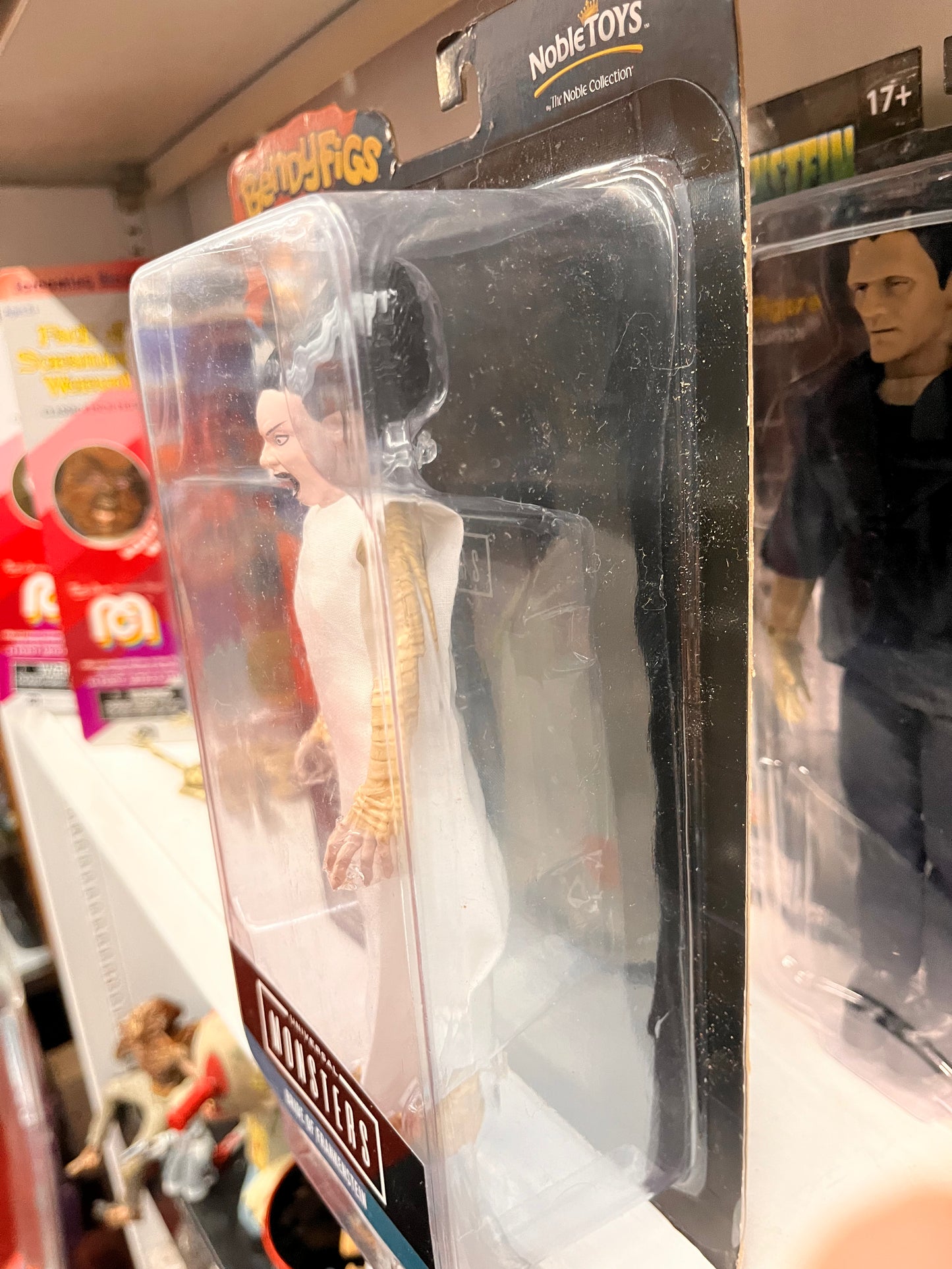 Universal Monsters Bendyfigs - BRIDE OF FRANKENSTIEN - 7.25" Tall - Noble Toys