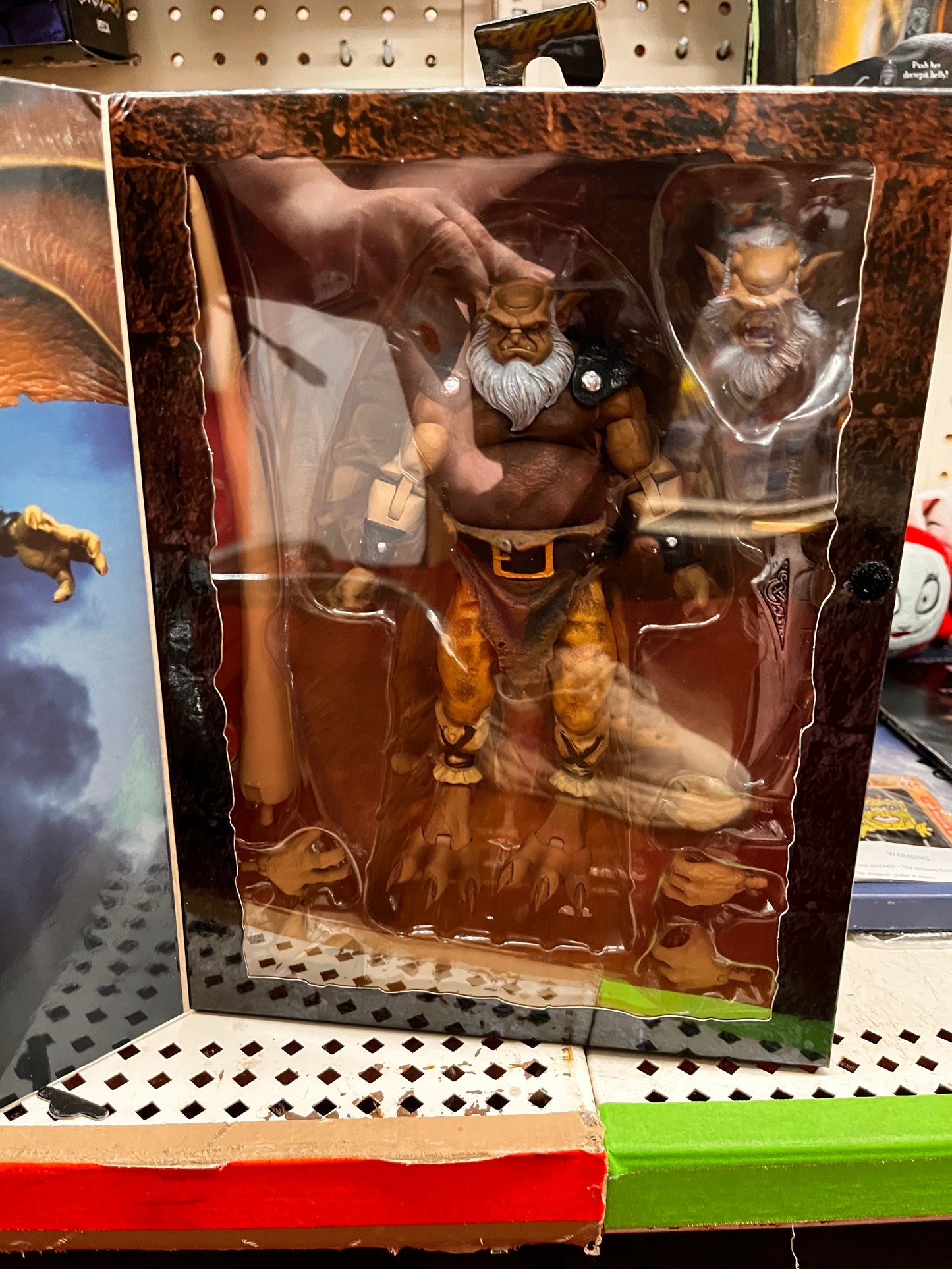 NECA Disney Gargoyles Hudson Ultimate Action Figure Reel Toys NEW