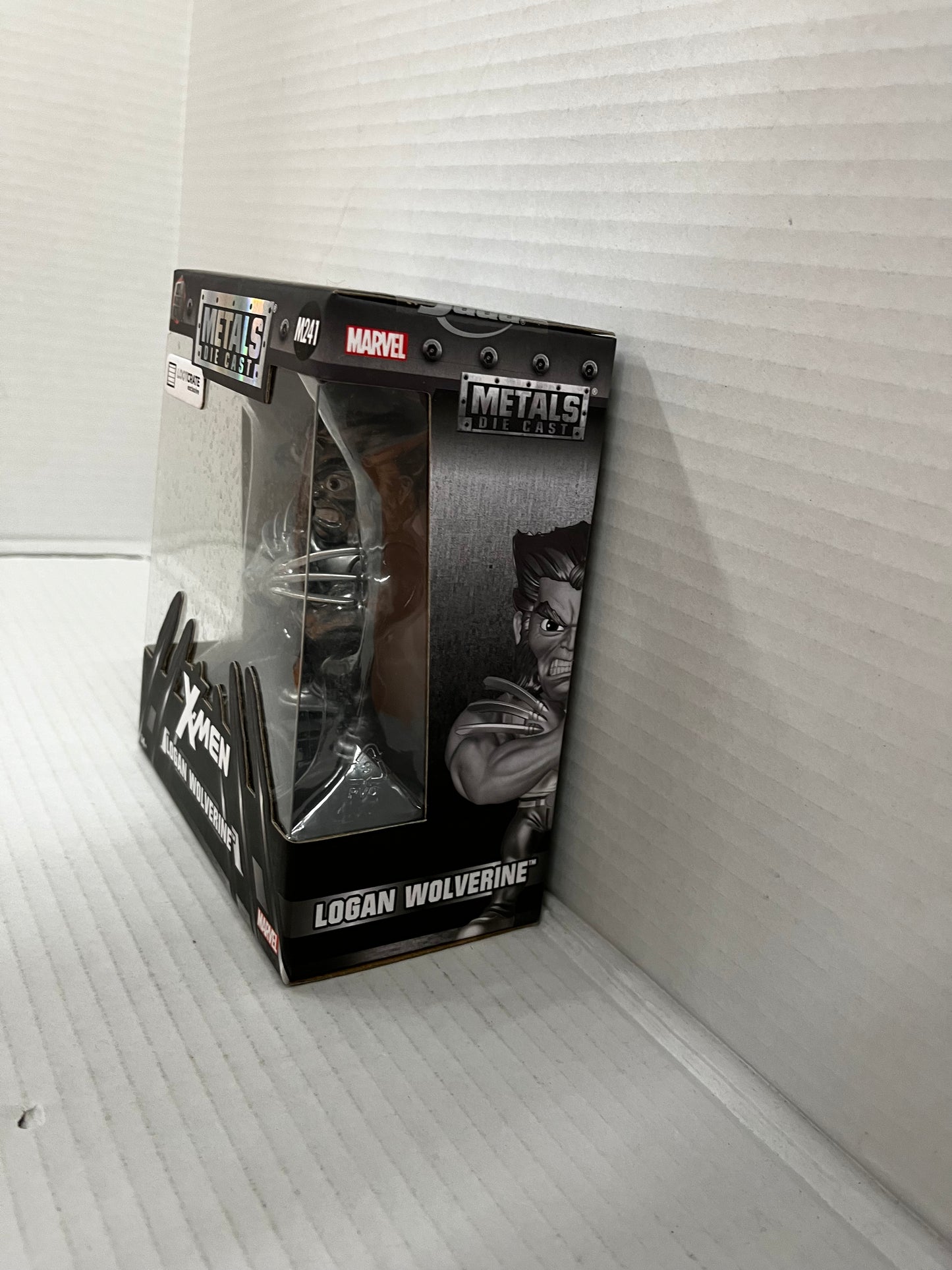 Jada Toys Metals Die Cast Marvel M241 Logan Wolverine Lootcrate 4" Figure Sealed
