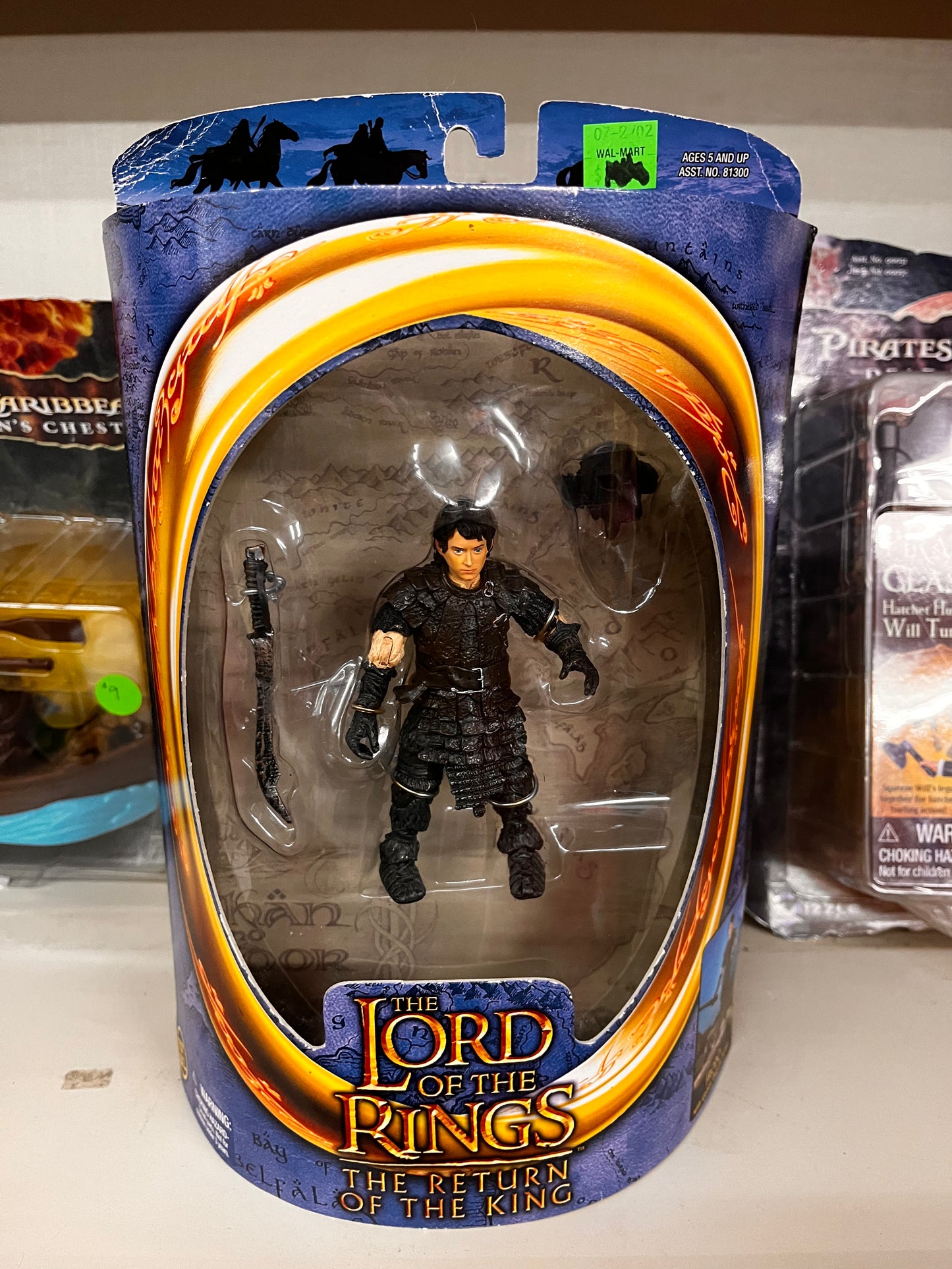 LORD OF THE RING THE RETURN OF THE KING FRODO ACTION FIGURE NEW IN PACKAGE