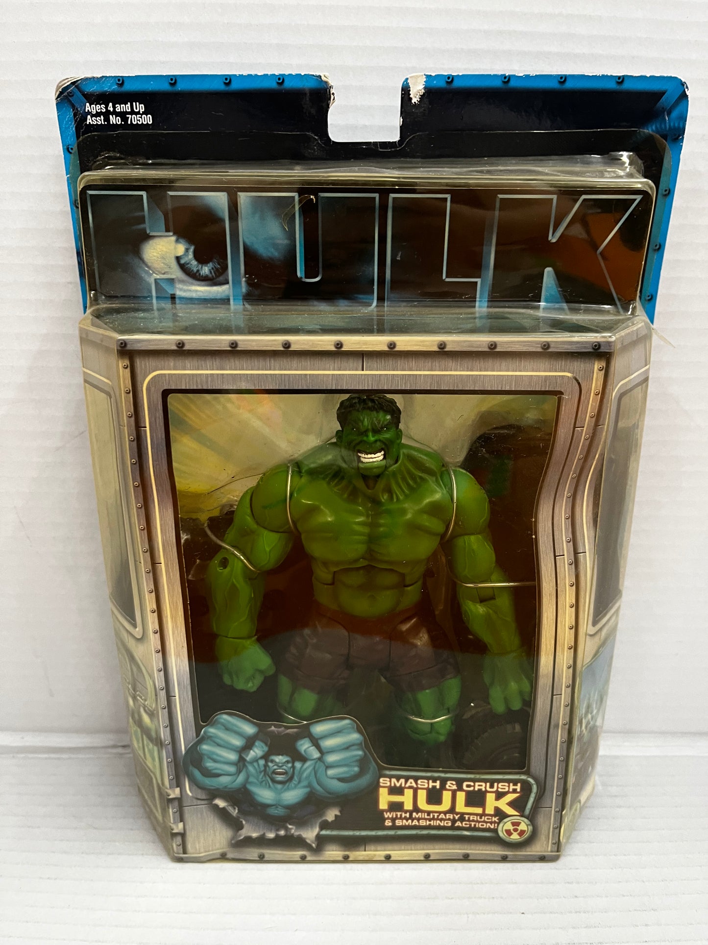 Hulk Movie Smash & Crush Figure Toy Biz Marvel Vintage New & Sealed 2003 Marvel