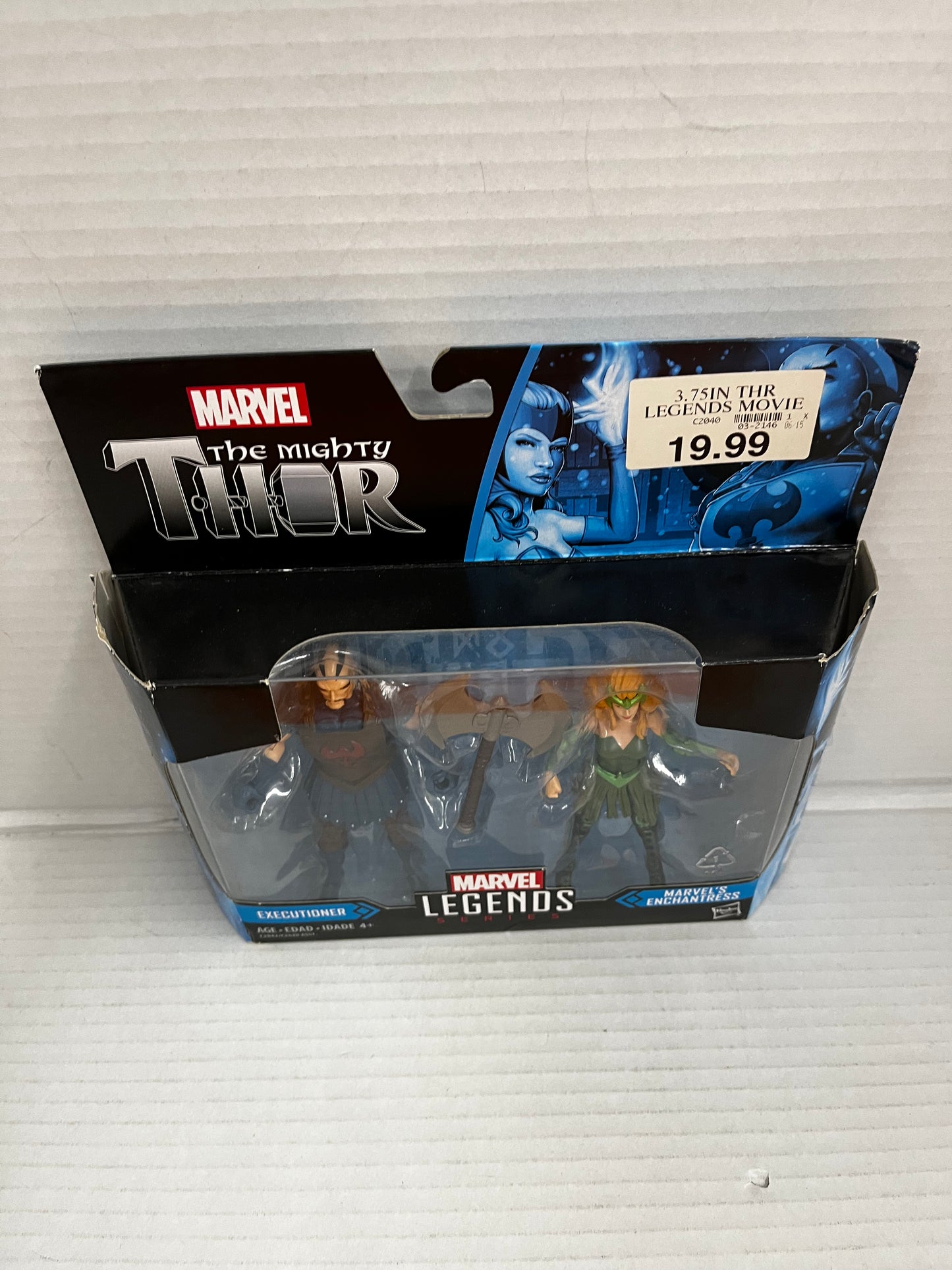 MARVEL LEGENDS SERIES 3.75" EXECUTIONER & ENCHANTRESS 2 PACK FIGURE SET