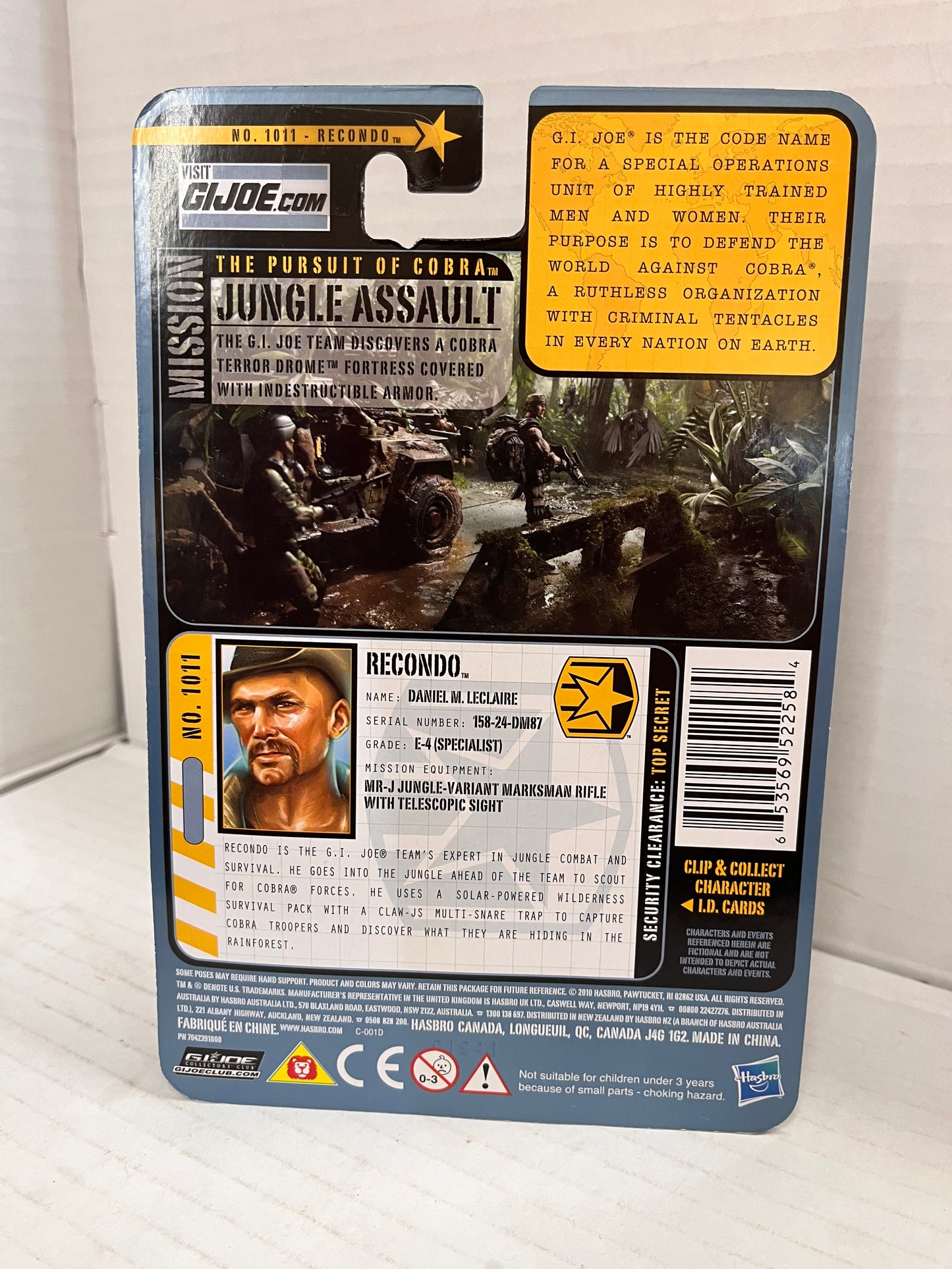 GI Joe Steel Brigade Pursuit of Cobra 30th Anniversary Action Figure NEW 2011