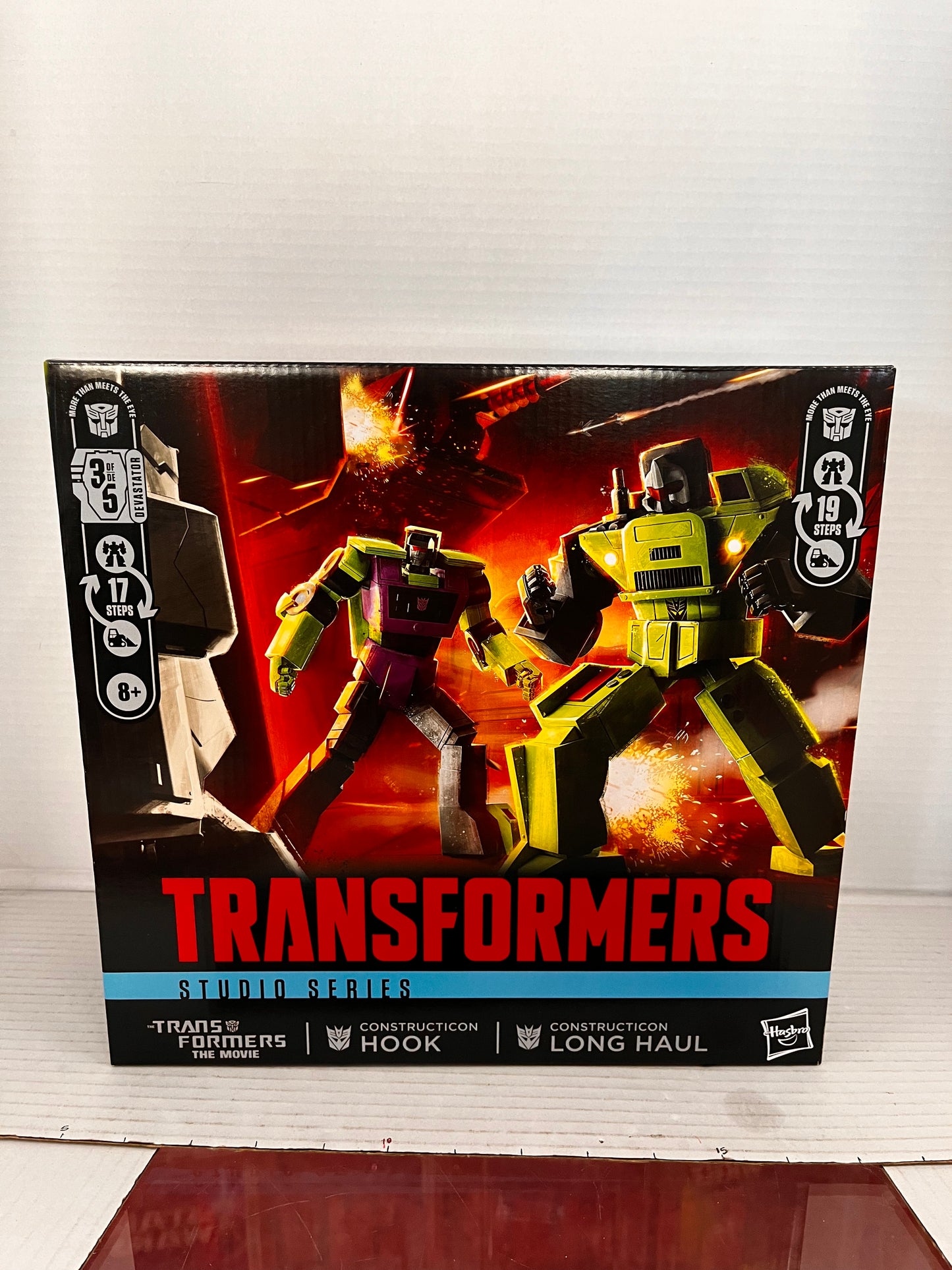 Transformers Studio Series 86 Long Haul & Hook Set - Constructicon Devastator