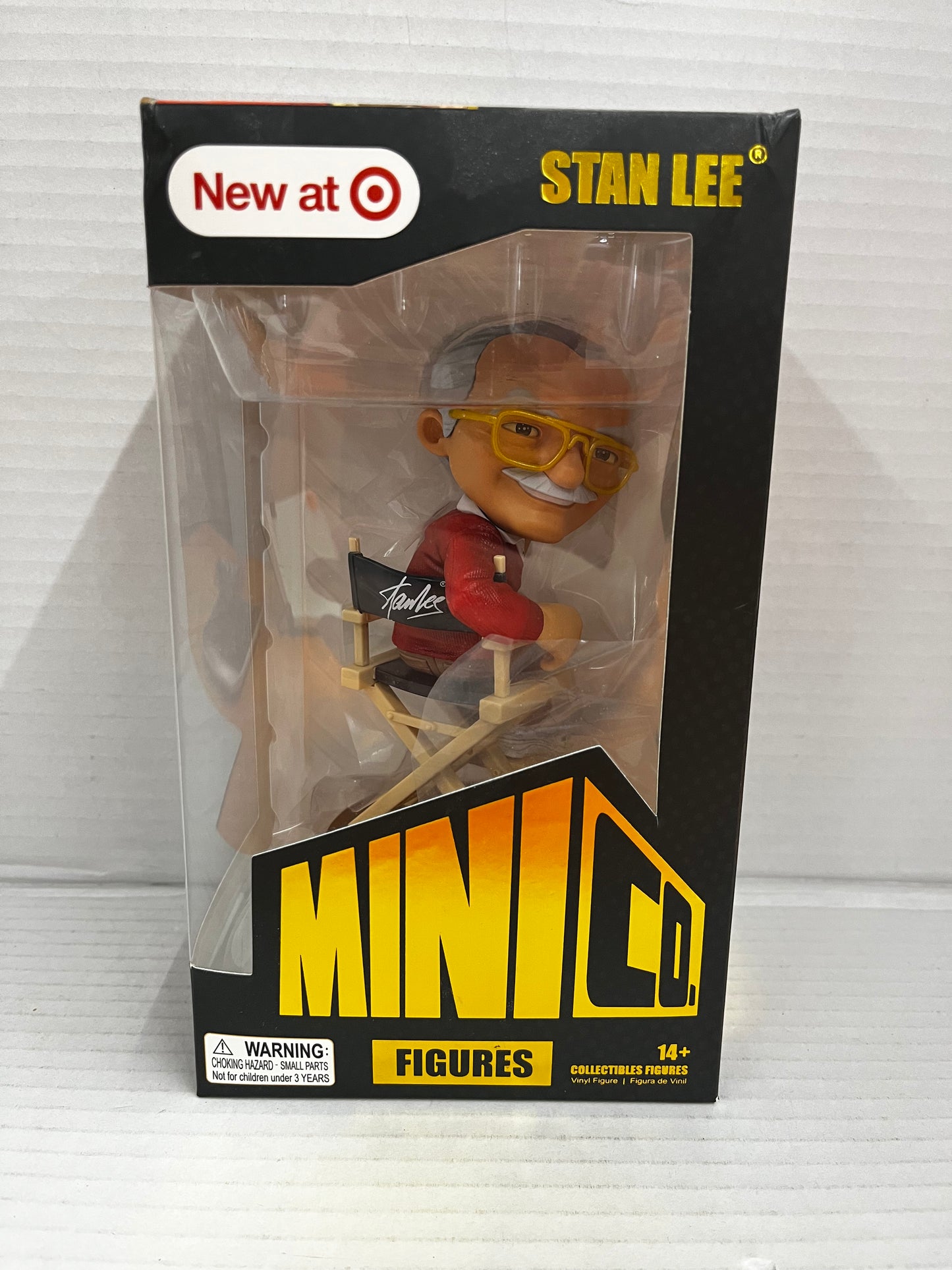 Stan Lee MiniCo Marvel Heroes - Red Sweater - Iron Studios Target Exclusive