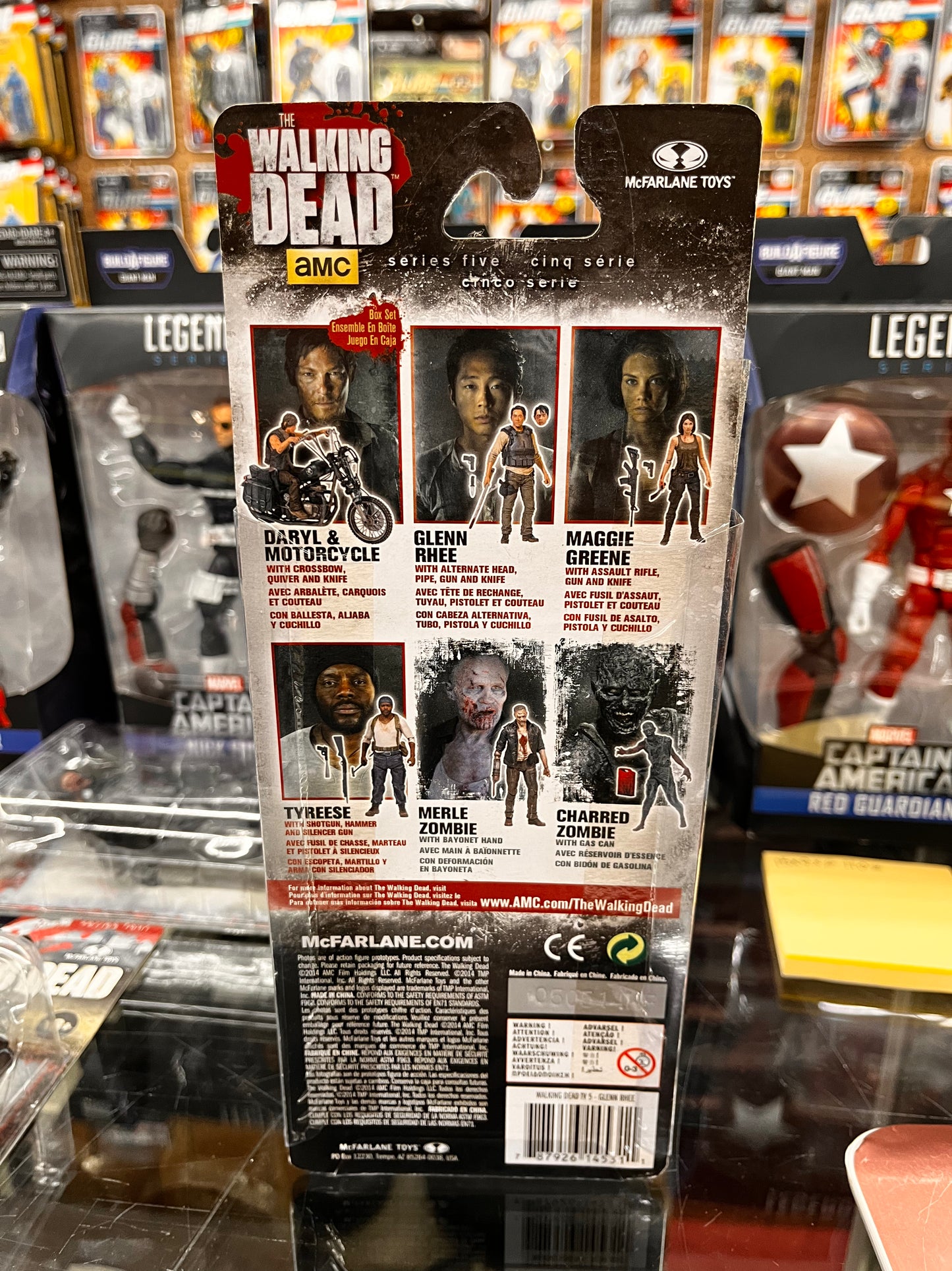 McFarlane Toys The Walking Dead TV Series 5 Glenn Action Figure