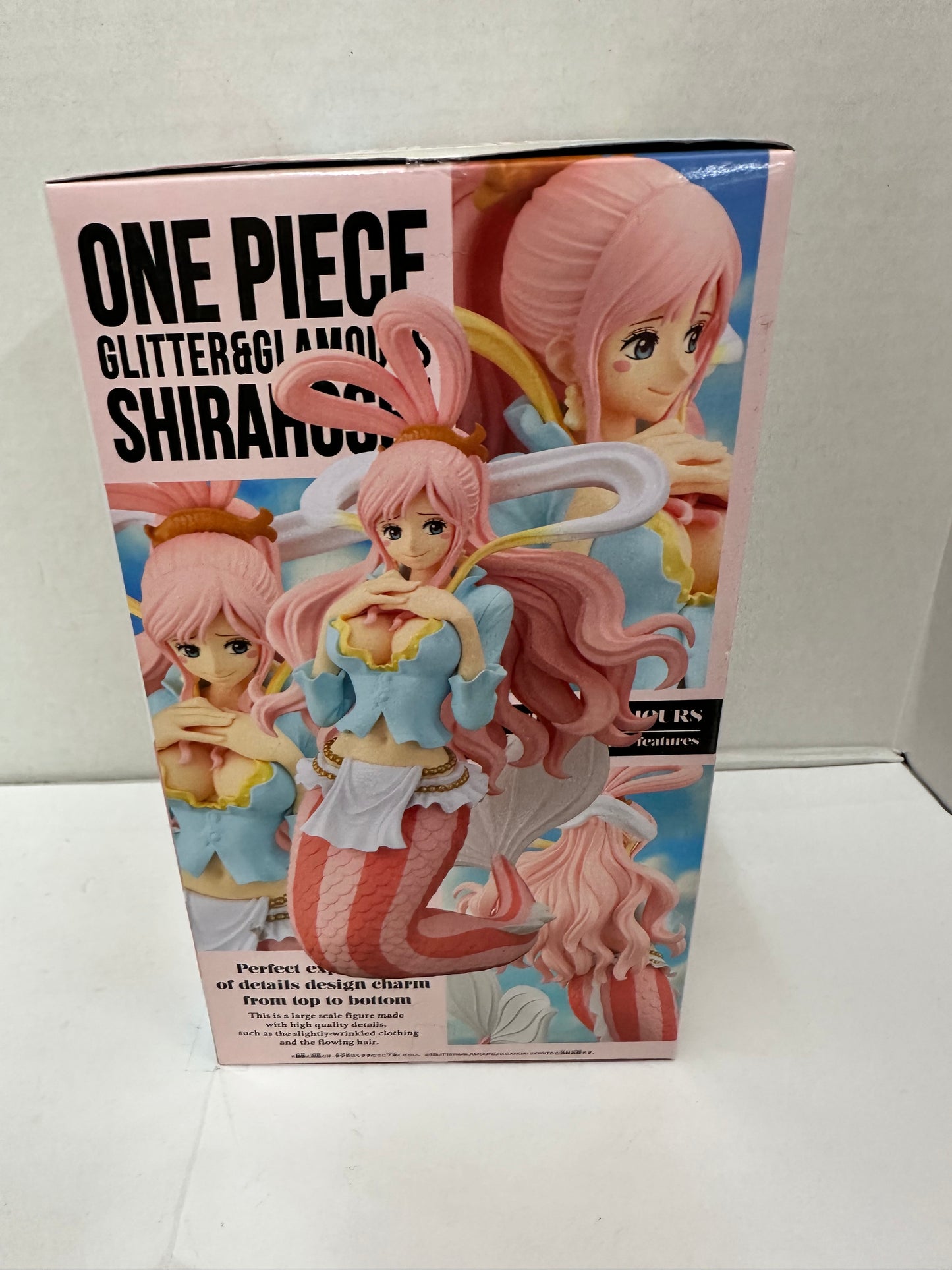 One Piece Glitter & Glamours Shirahoshi Banpresto Anime Figure New Boxed