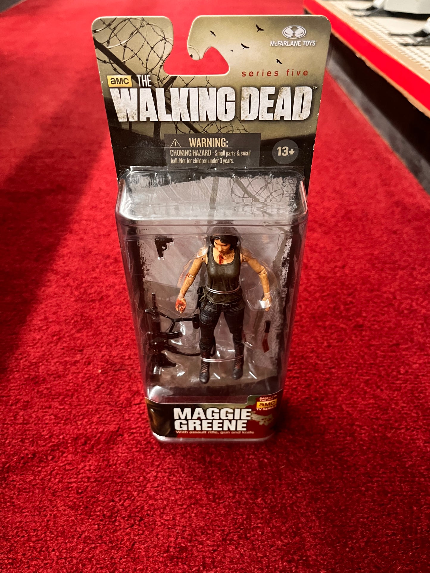 The Walking Dead Series 5 Maggie Greene 5" Action Figure McFarlane Toys 2014