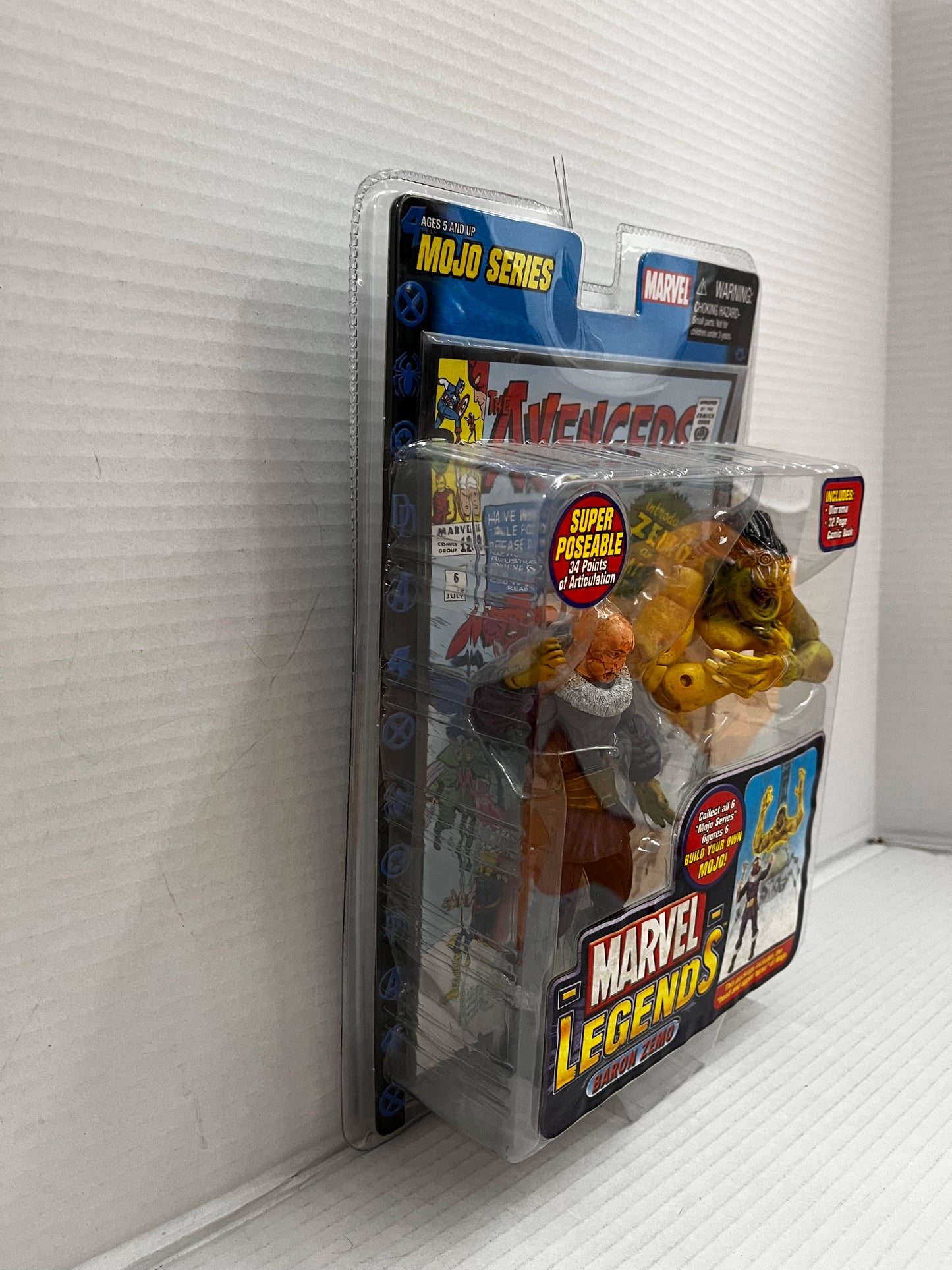 Marvel Legends 2006 Baron Zemo Mojo Series Action Figure Toybiz NIB