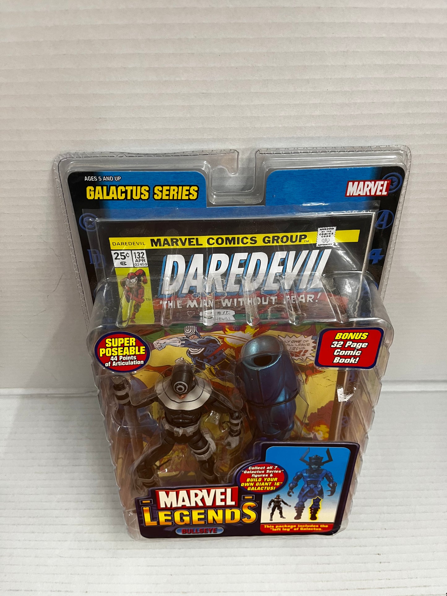 Marvel Legends BULLSEYE Snarling Variant from Galactus Series Toybiz 2005
