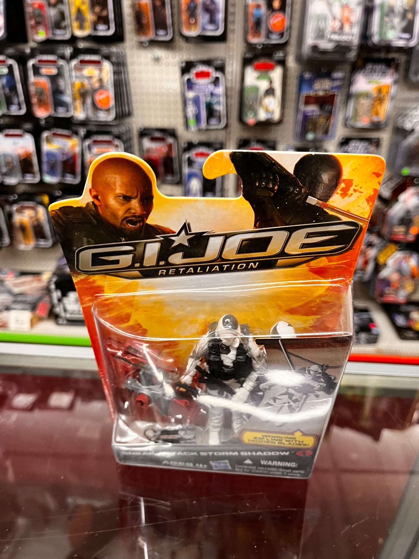 G.I. Joe Retaliation SNEAK ATTACK STORM SHADOW - Hasbro 2012 MOC
