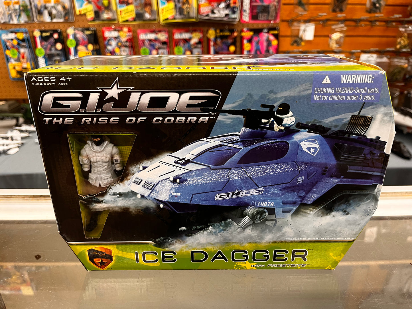 G.I. Joe Rise Of Cobra Ice Dagger With Frostbite NISB