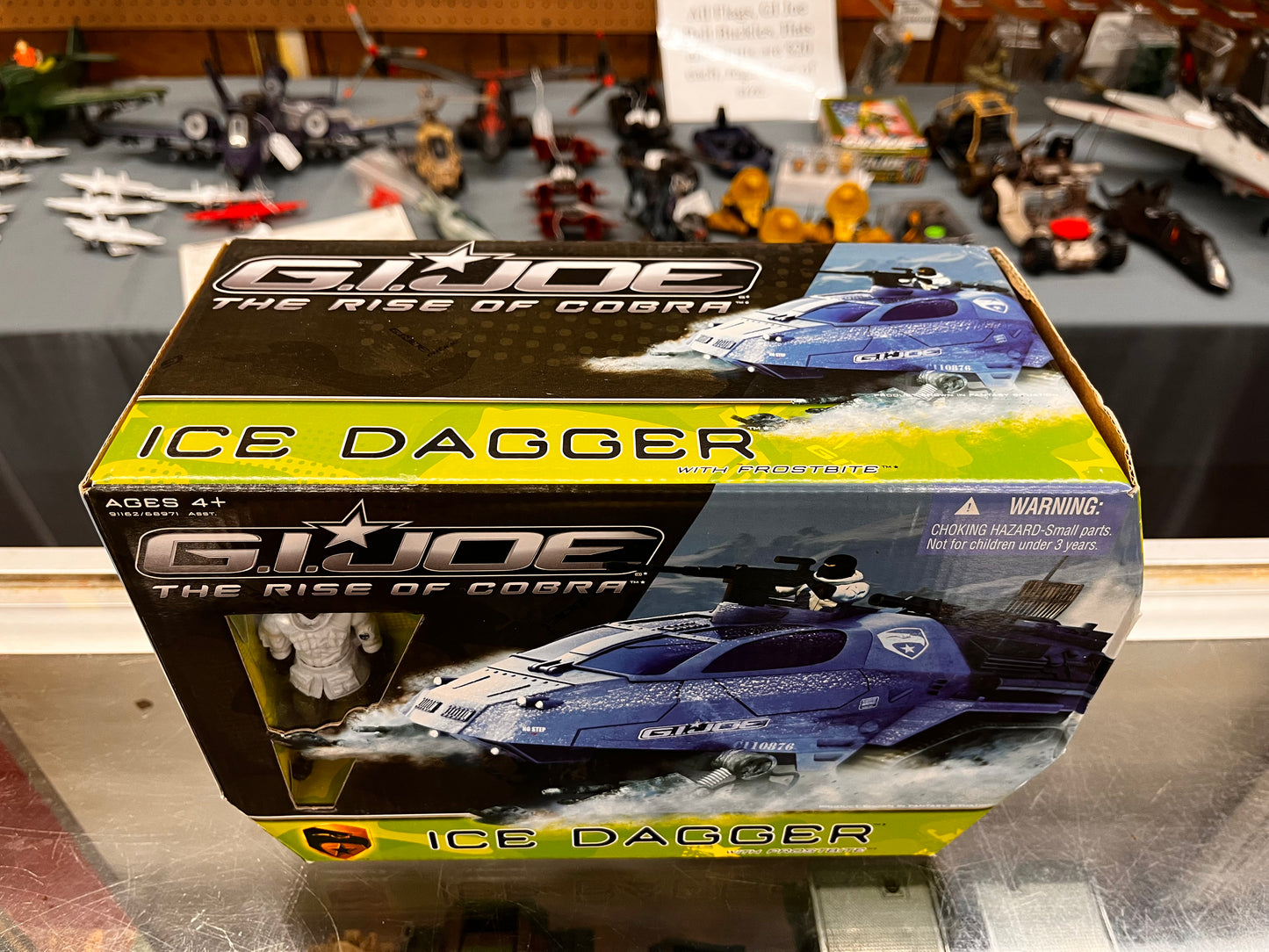 G.I. Joe Rise Of Cobra Ice Dagger With Frostbite NISB