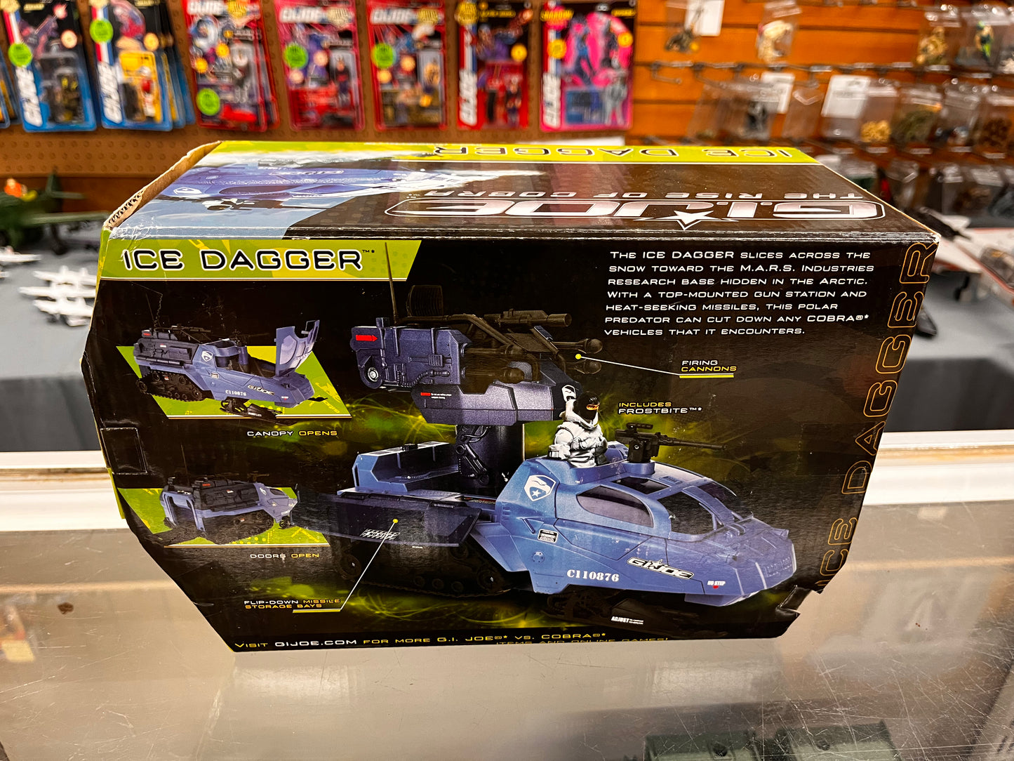 G.I. Joe Rise Of Cobra Ice Dagger With Frostbite NISB