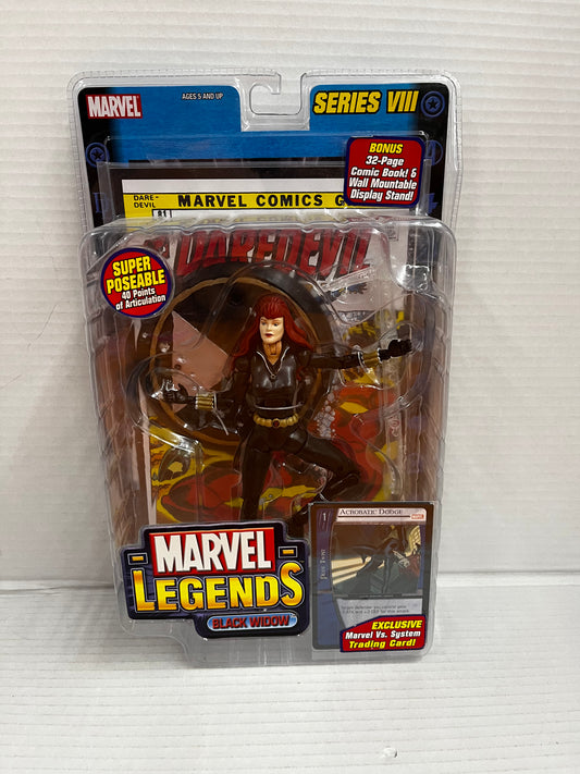 Toy Biz Marvel Legends Black Widow Figure