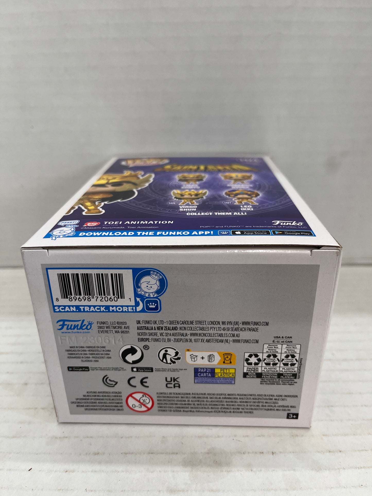 Funko Pop Saint Seiya: Knights of the Zodiac Libra Shiryu 1424 Vinyl Figure