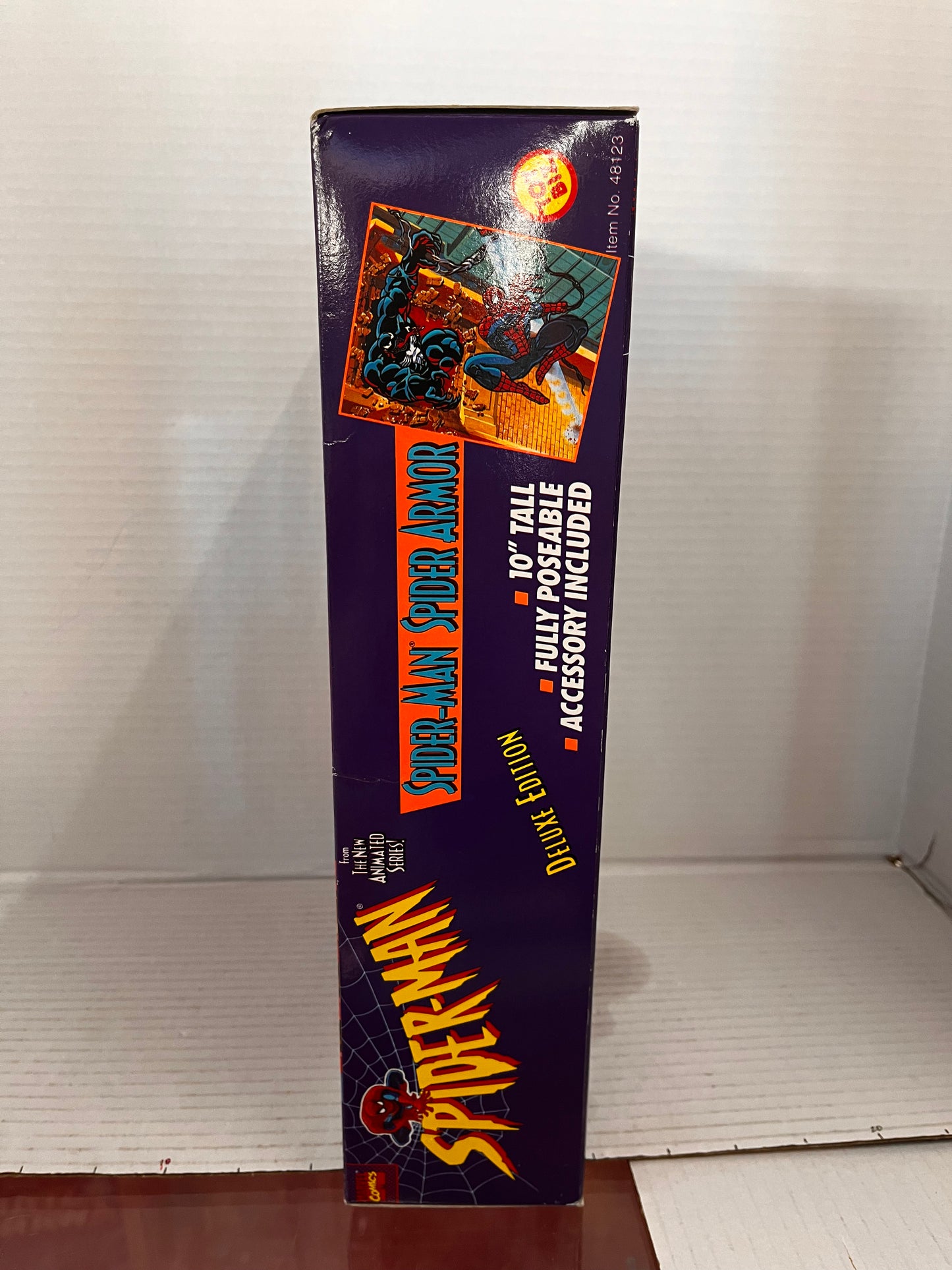 1996 Toy Biz Spider-Man Spider Armor 10" Deluxe Edition Action Figure
