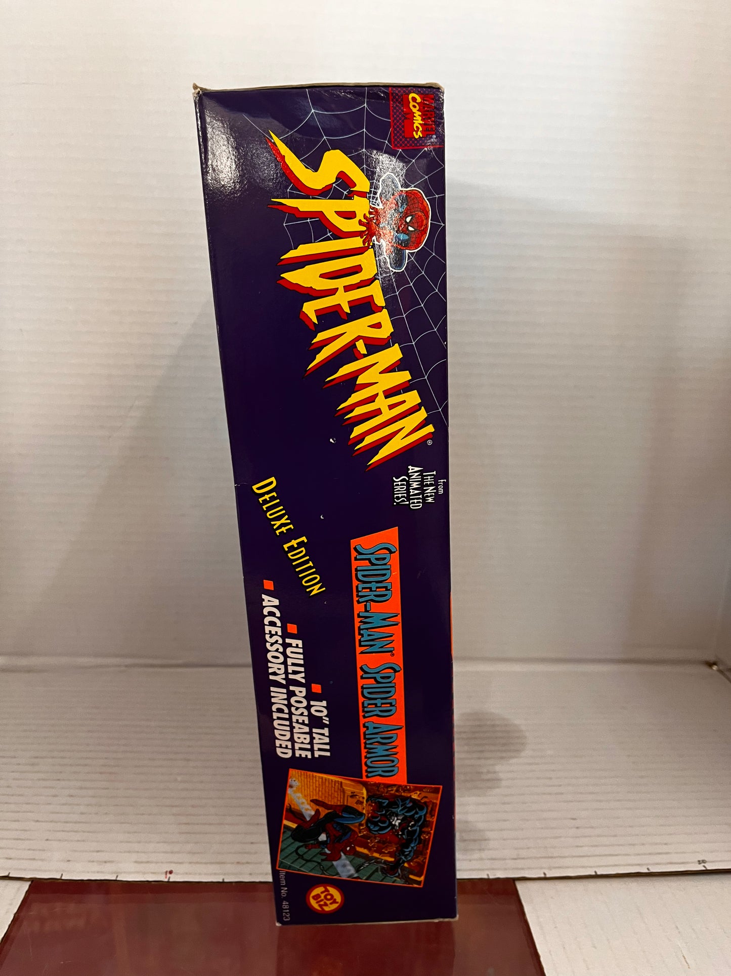 1996 Toy Biz Spider-Man Spider Armor 10" Deluxe Edition Action Figure