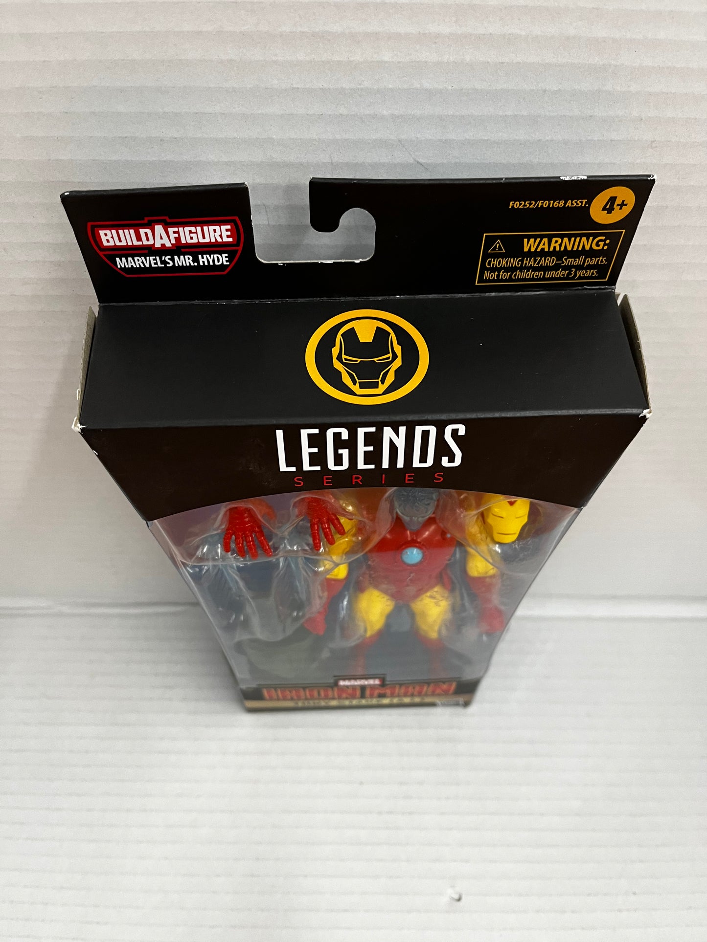 NEW Marvel Legends Hasbro IRON MAN Tony Stark A.I. Mr. Hyde BAF 6" Figure