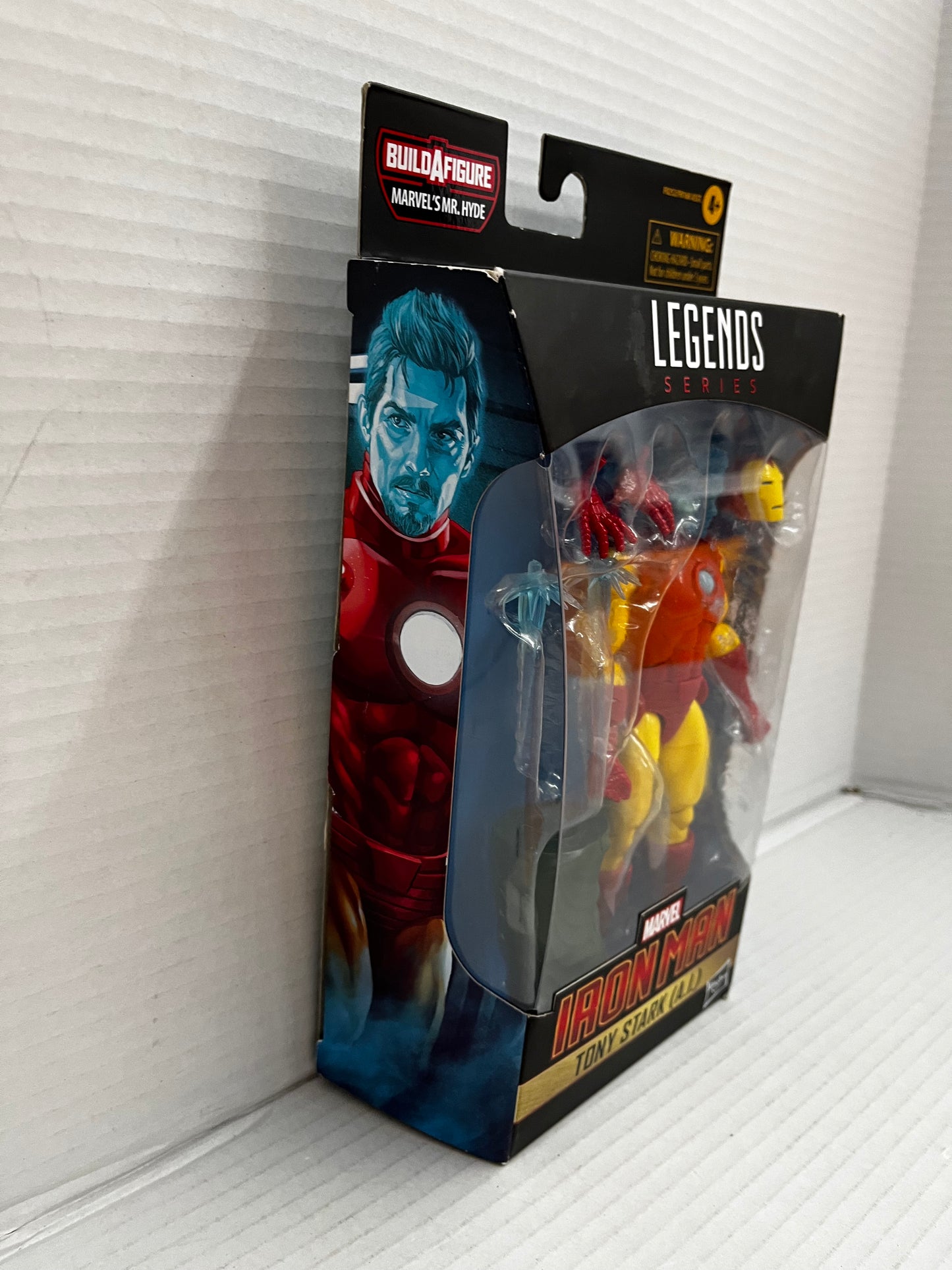 NEW Marvel Legends Hasbro IRON MAN Tony Stark A.I. Mr. Hyde BAF 6" Figure