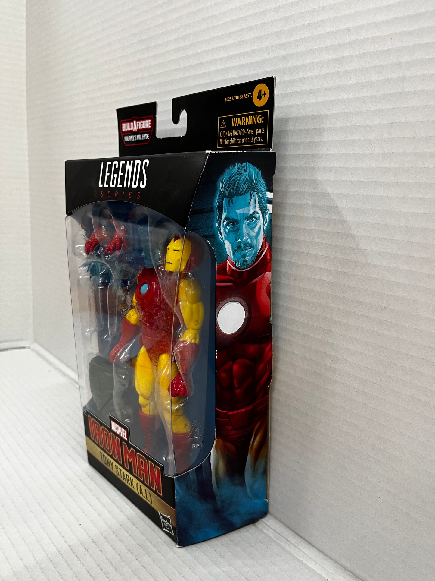 NEW Marvel Legends Hasbro IRON MAN Tony Stark A.I. Mr. Hyde BAF 6" Figure