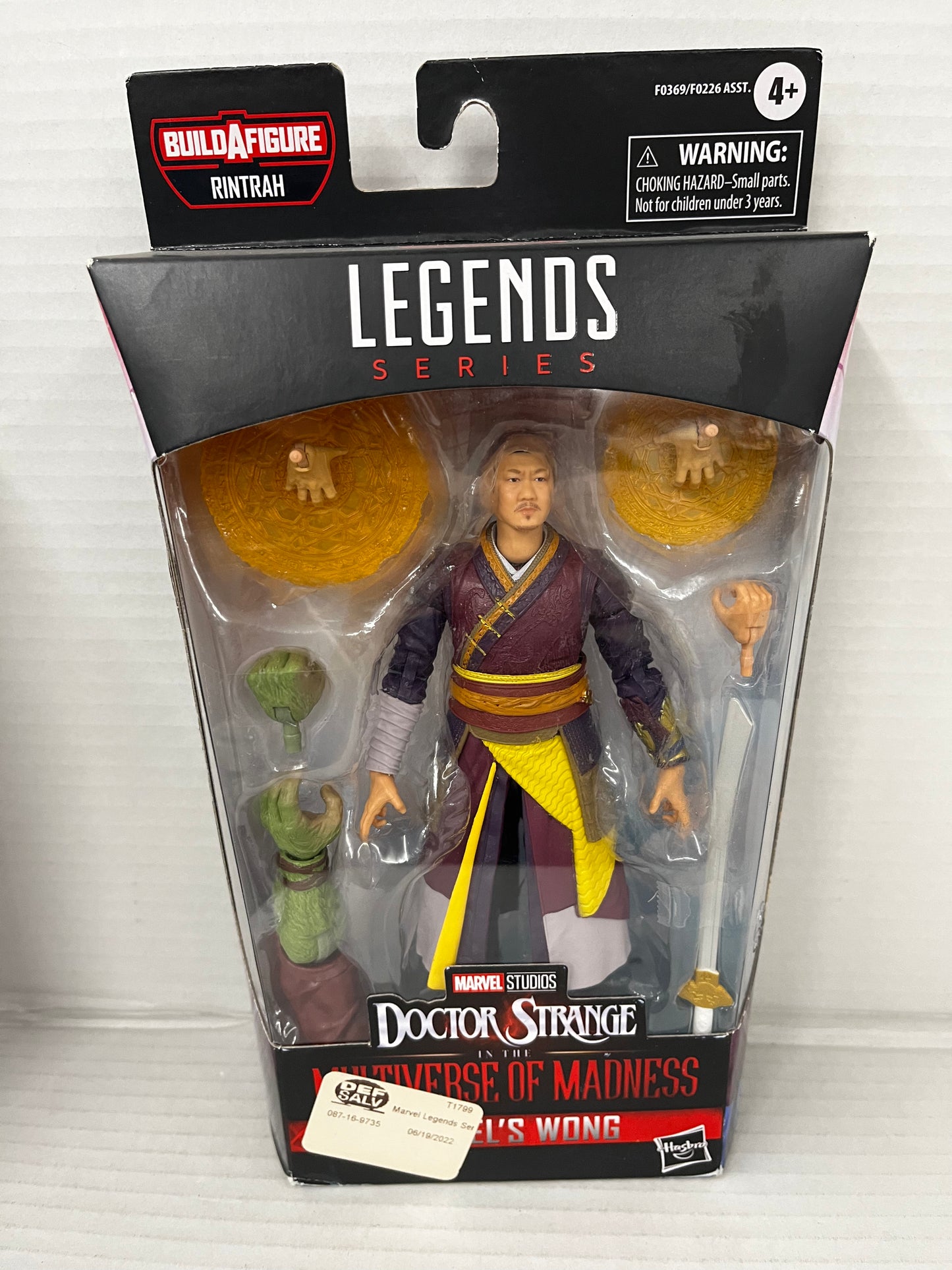 Marvel Legends Series Doctor Strange in the Multiverse of Madness Wong BAF