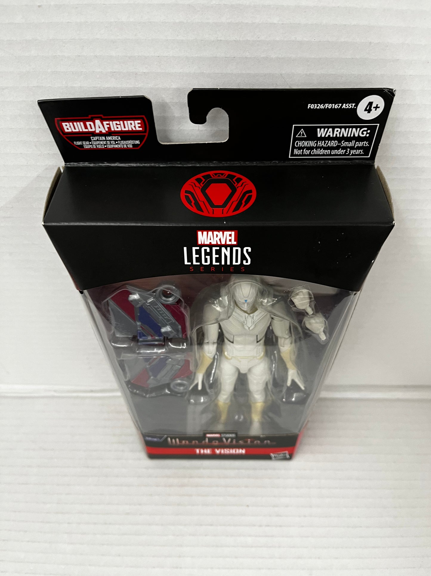 WHITE VISION Marvel Legends WandaVision Disney+ Captain America Flight Gear BAF