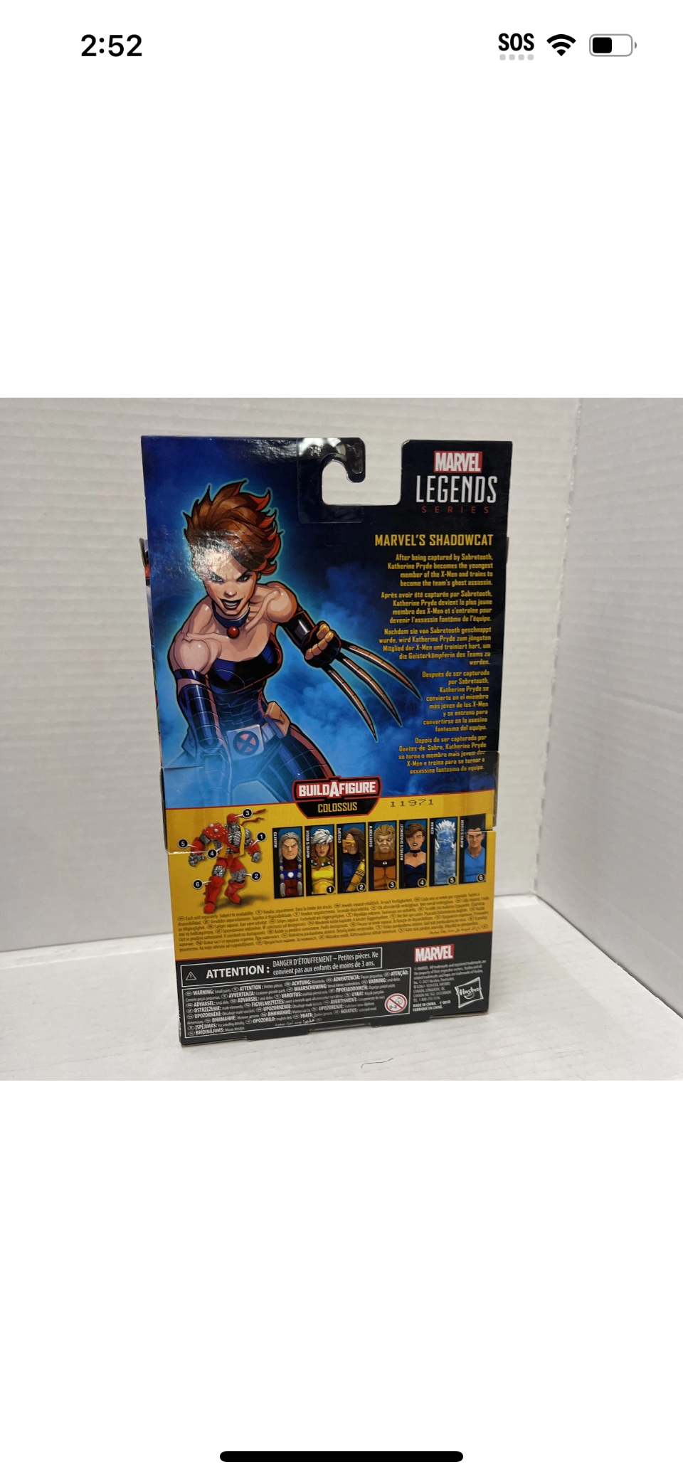 New Marvel Legends: X-Men Age of Apocalypse - Shadowcat - BAF Colossus