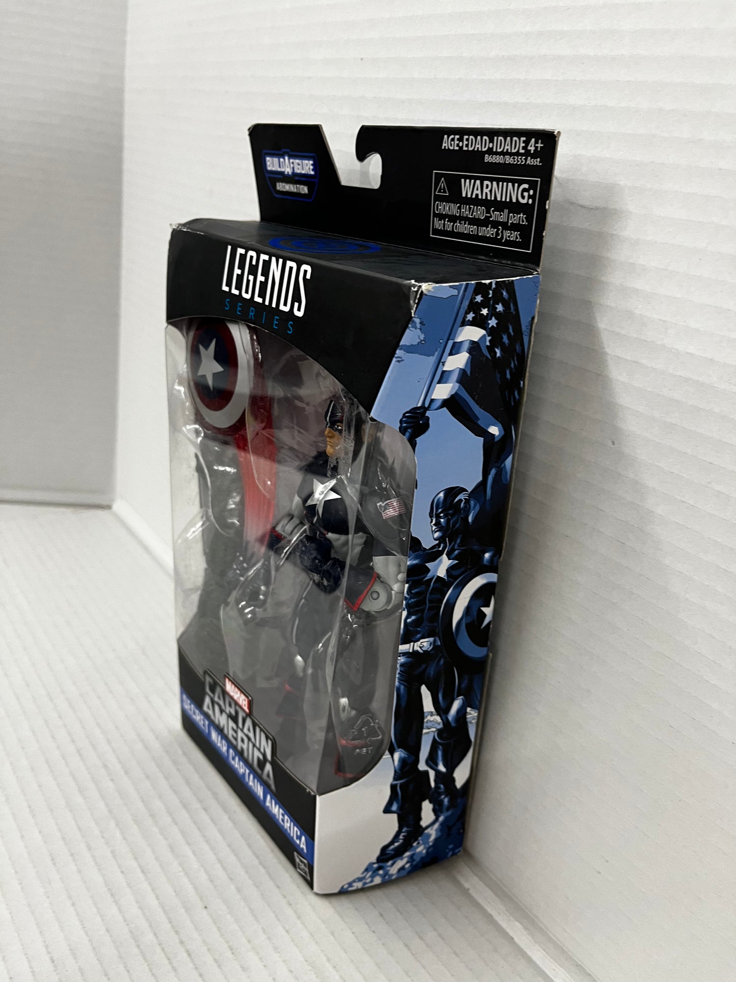 Marvel Legends 6" Secret War Captain America Figure (Abomination BAF)