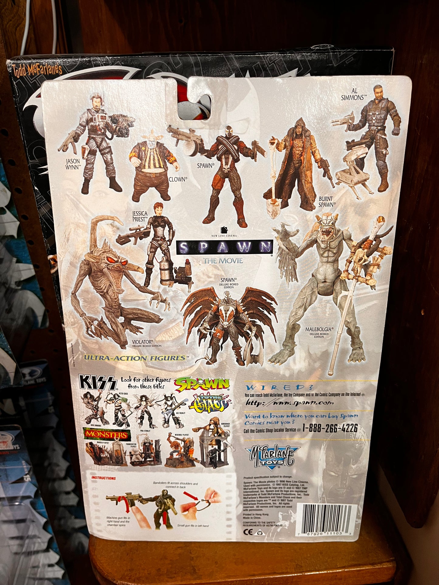 McFarlane Spawn the Movie SPAWN Ultra Action Figure 1997 MOC RARE NIB