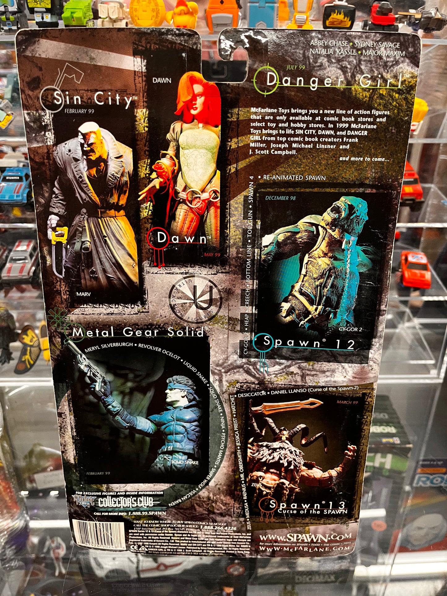 1998 McFarlane Toys Sin City Marv Action Figure - Sealed