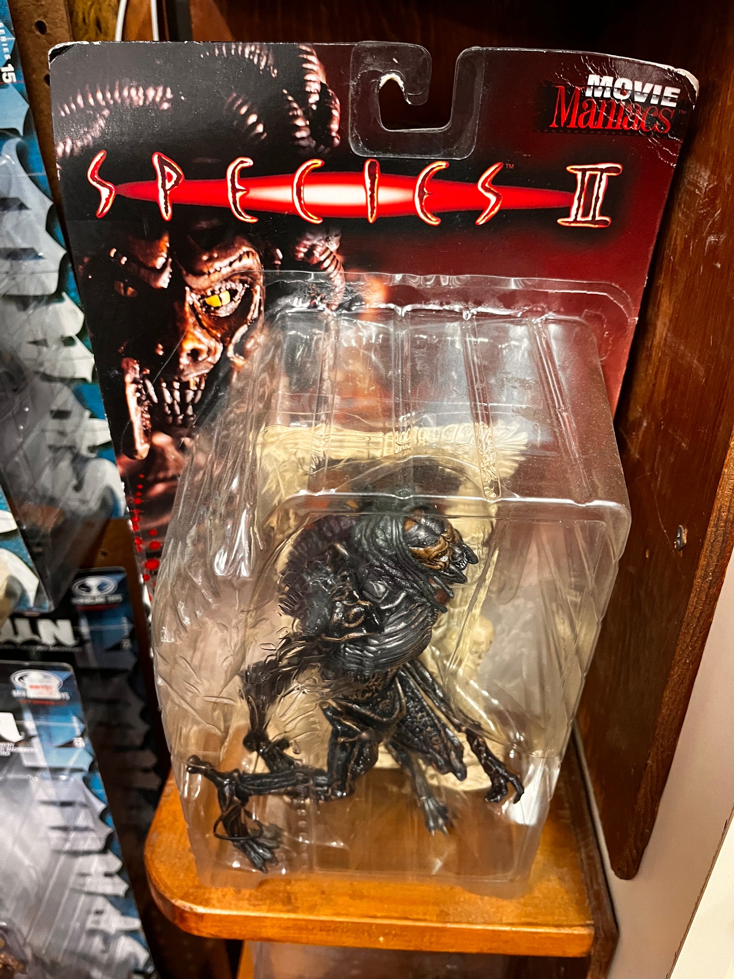 Vintage 1998 McFarlane Toys Movie Maniacs Species 2 Patrick Action Figure New