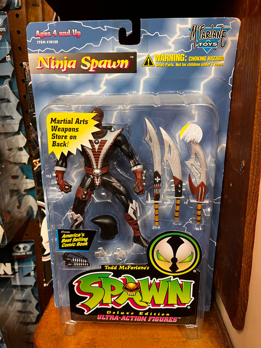 1995 - Ninja Spawn - Series 3 Deluxe Edition Action Figure  McFarlane Toys NIB