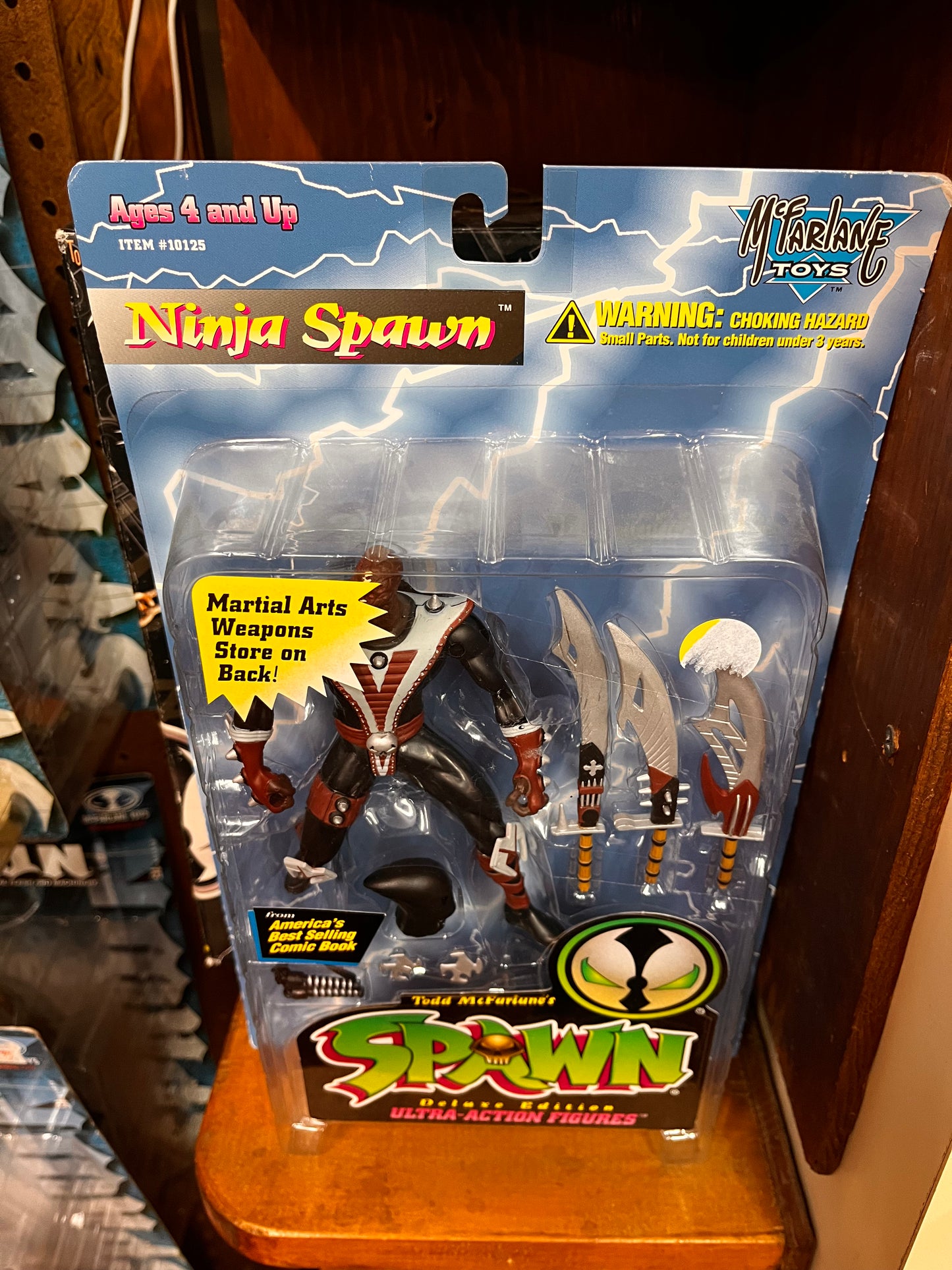 1995 - Ninja Spawn - Series 3 Deluxe Edition Action Figure  McFarlane Toys NIB