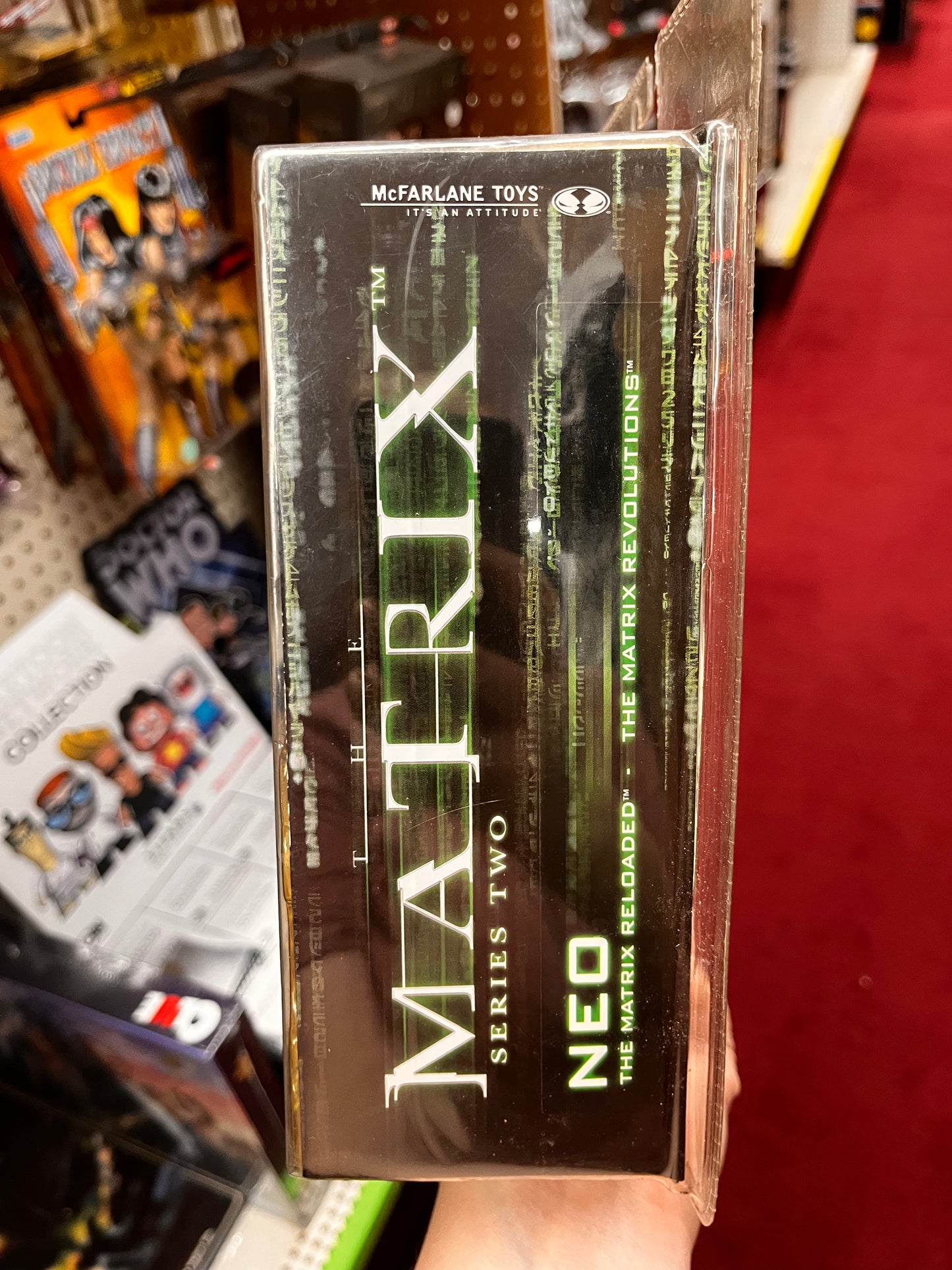 The Matrix Neo Real World Reloaded Revolutions McFarlane Toys Series 2 NIB
